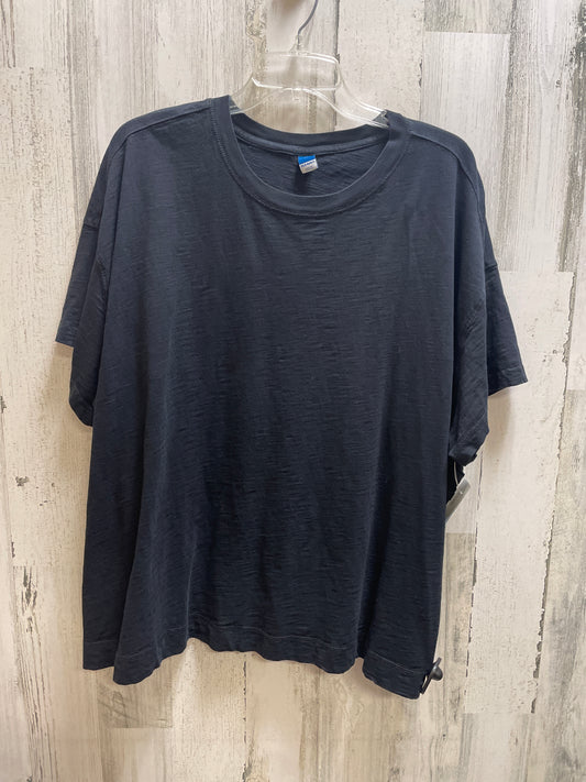 Top Short Sleeve By Old Navy In Black, Size: 3x