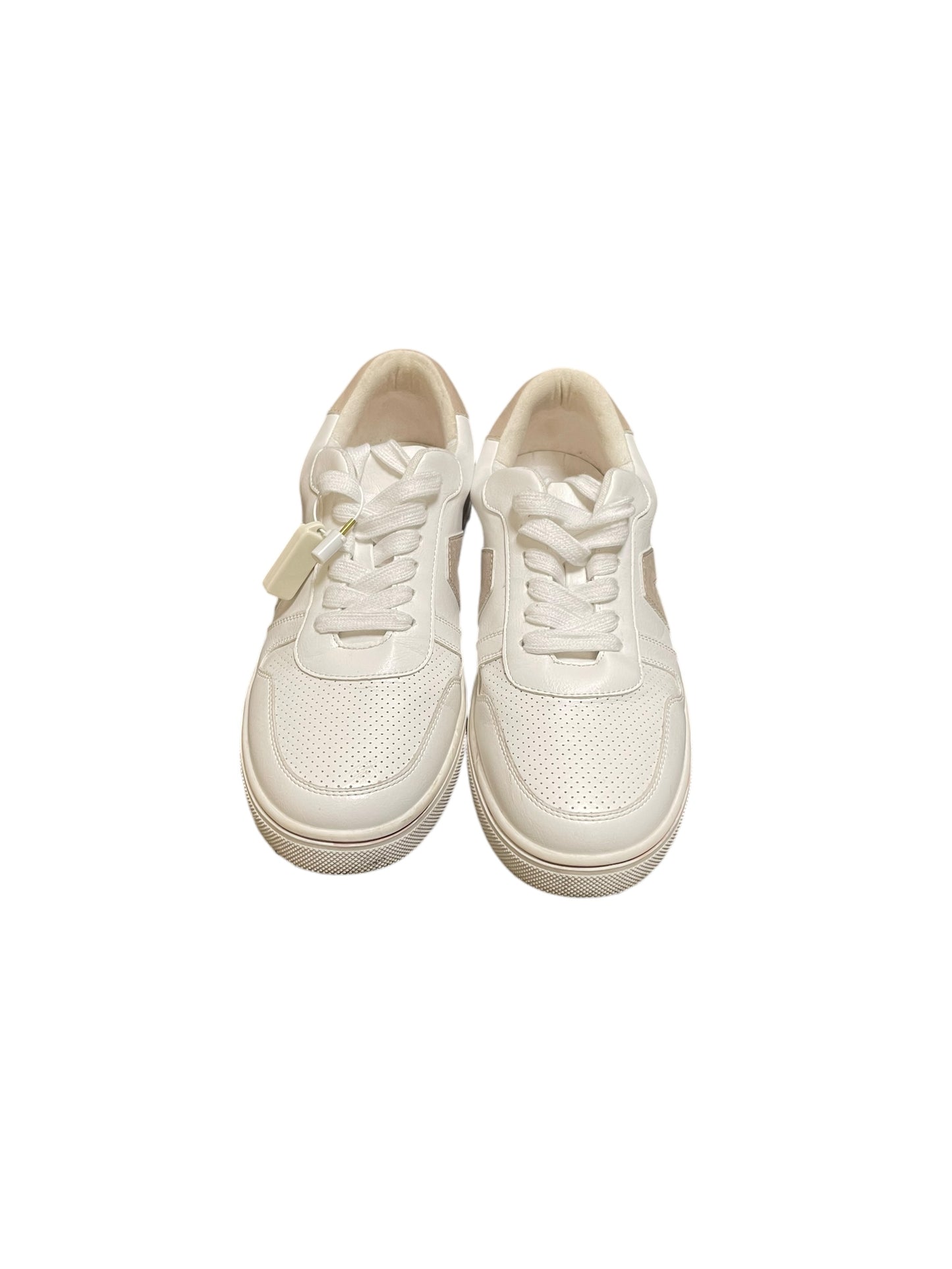 Shoes Sneakers By Mia In White, Size: 9.5