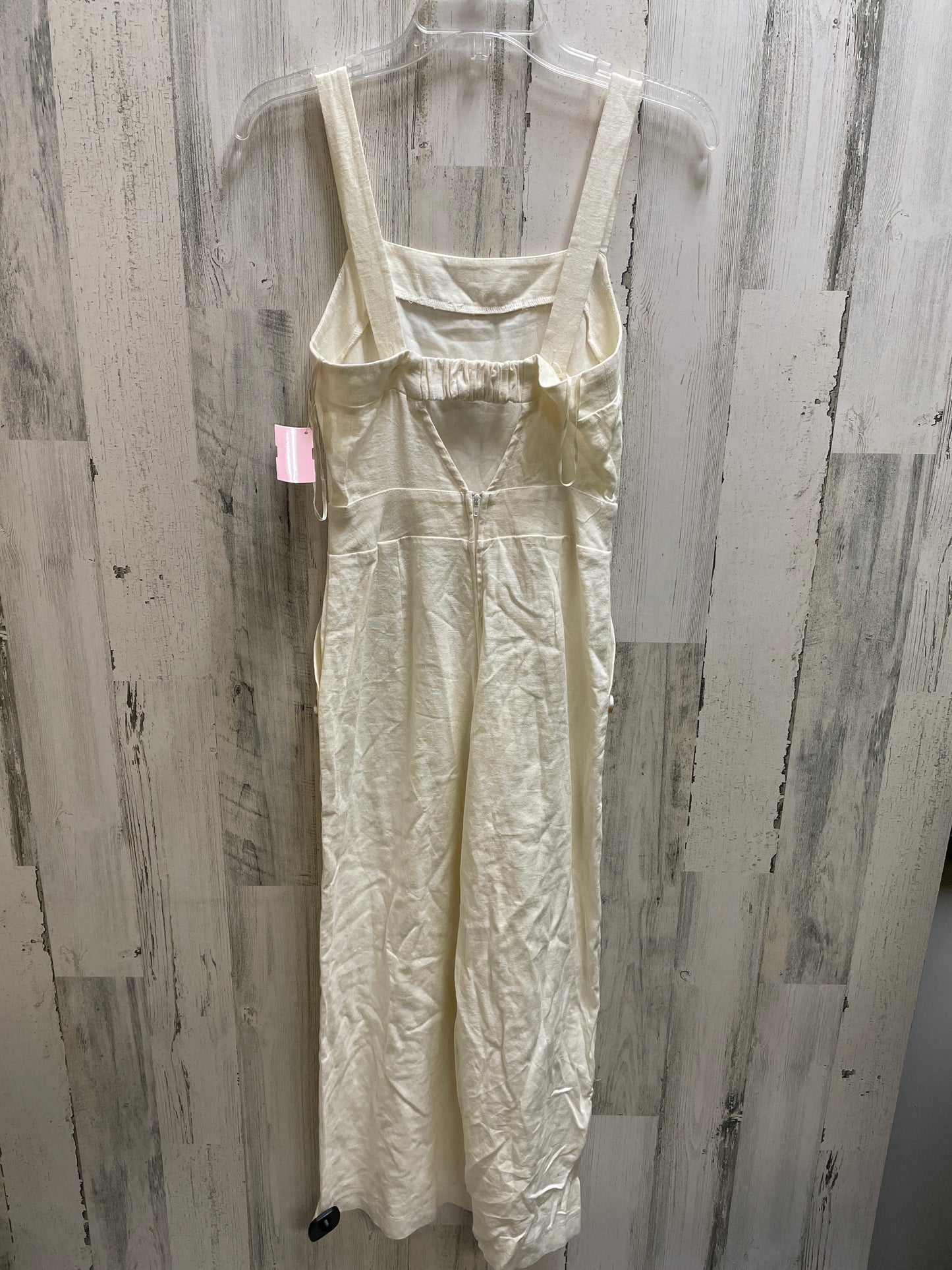 Jumpsuit By Clothes Mentor In Cream, Size: Xs