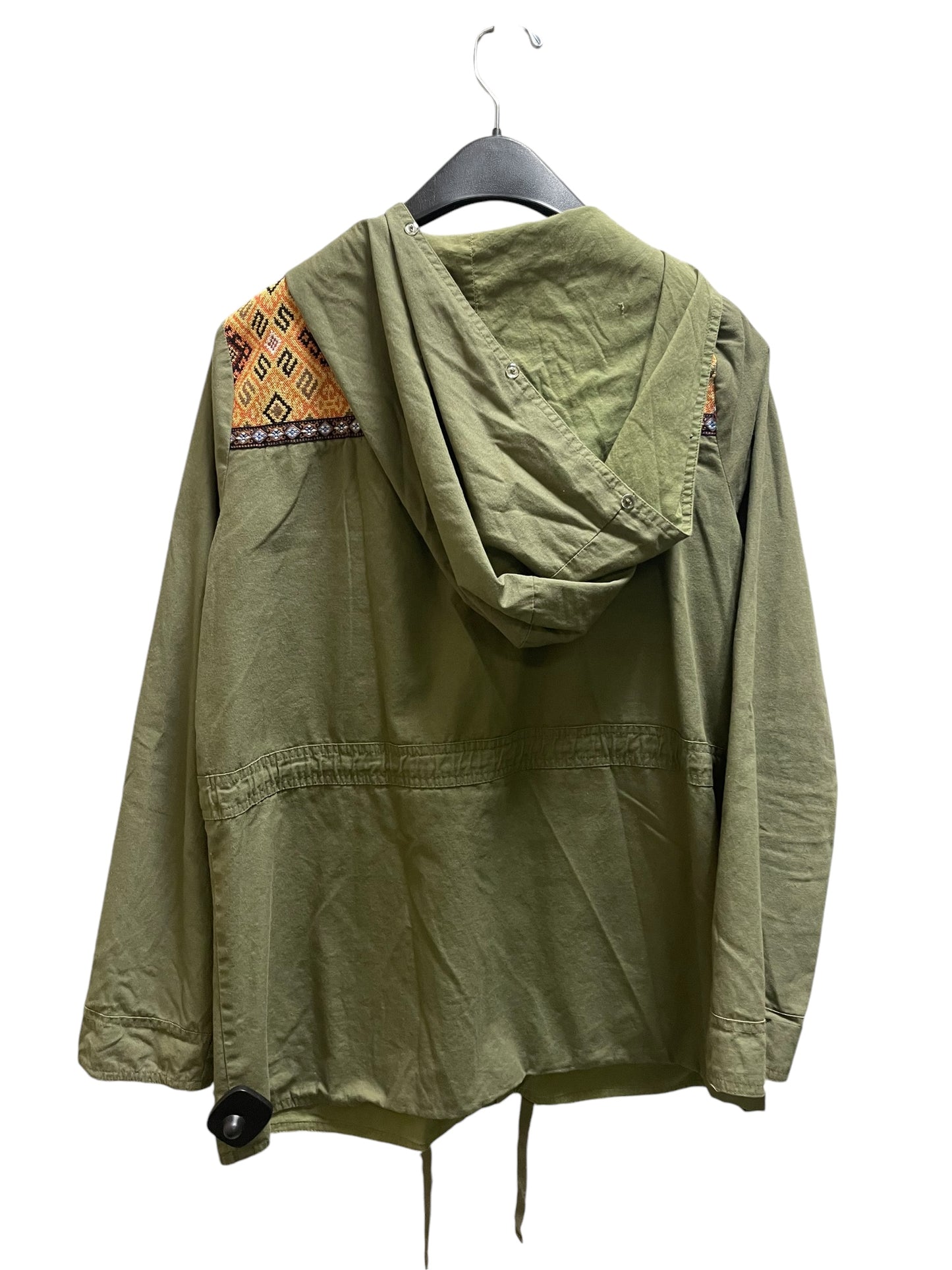 Jacket Other By Flying Tomato In Green, Size: L