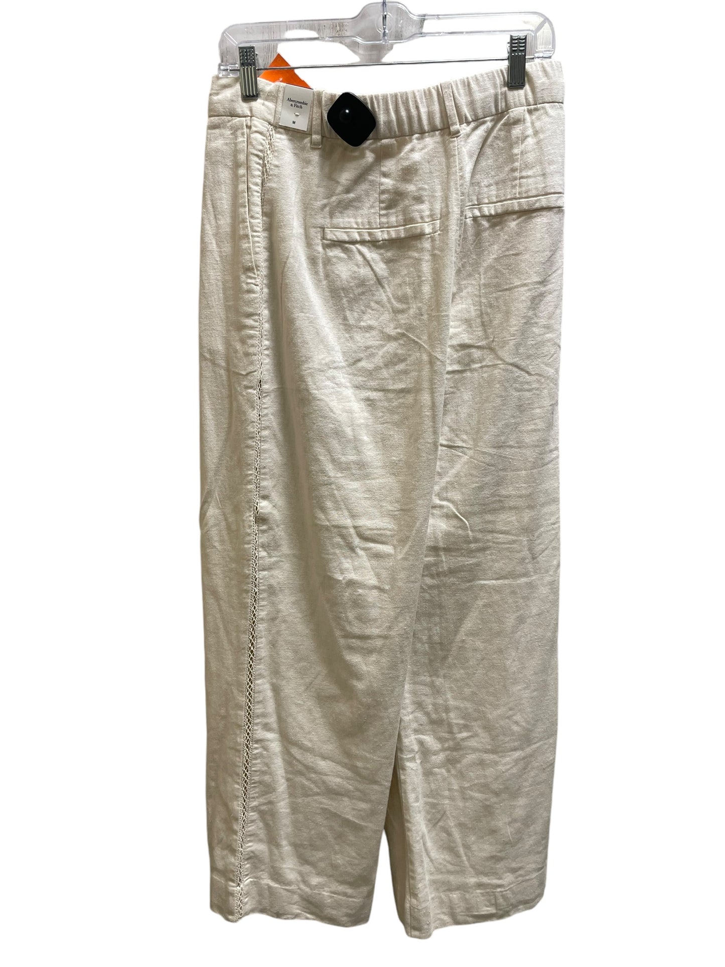 Pants Dress By Abercrombie And Fitch In Cream, Size: M