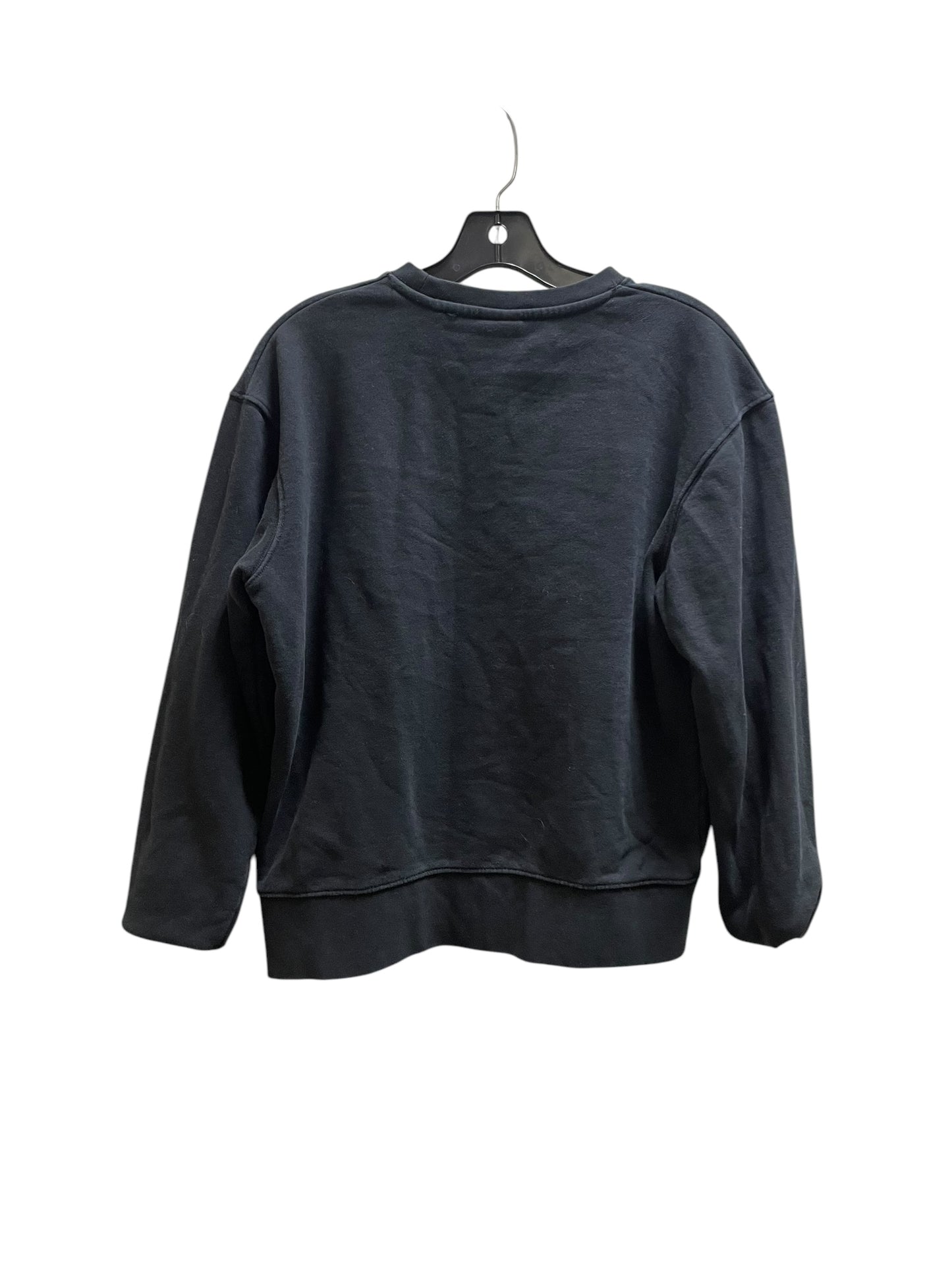 Sweatshirt Crewneck By Zara In Black, Size: M