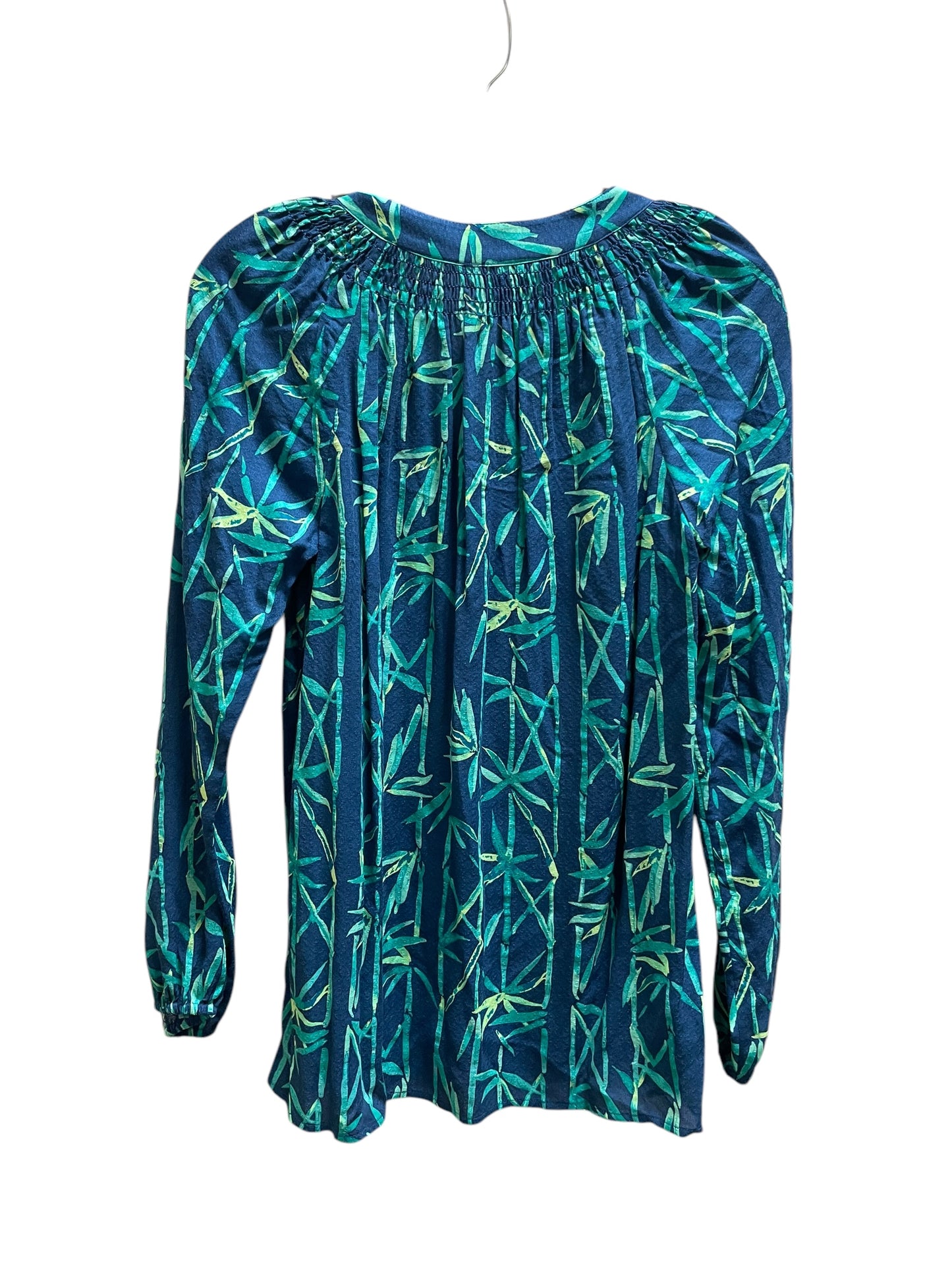 Top Long Sleeve By Lilly Pulitzer In Blue, Size: S