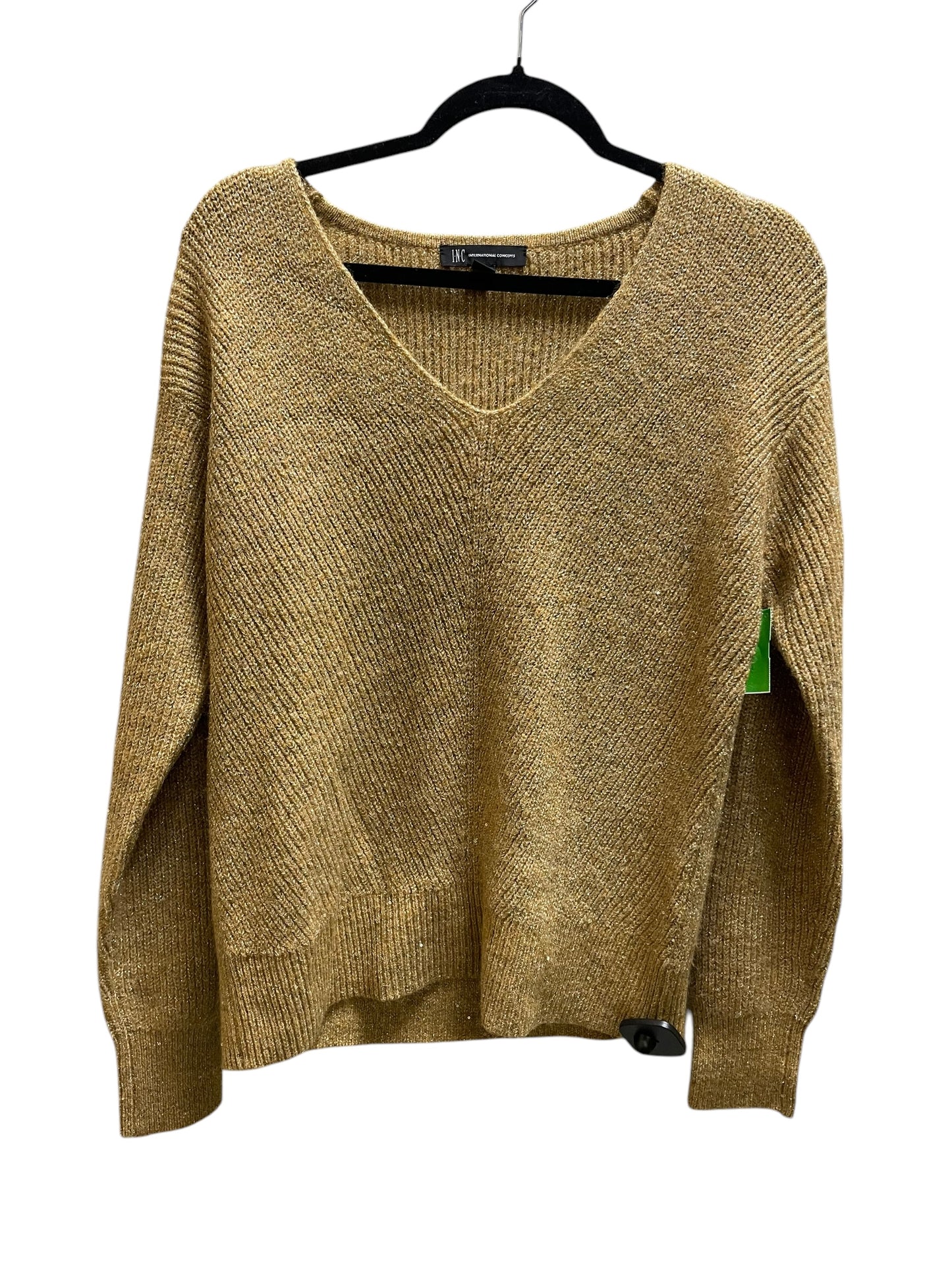 Sweater By Inc In Gold, Size: S