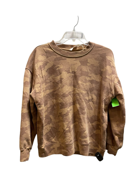 Sweatshirt Crewneck By Lululemon In Brown, Size: 4