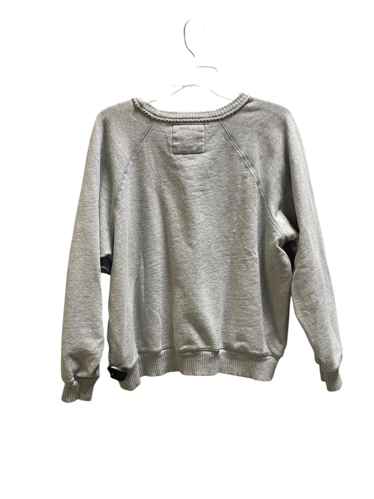 Sweatshirt Crewneck By American Eagle In Grey, Size: L