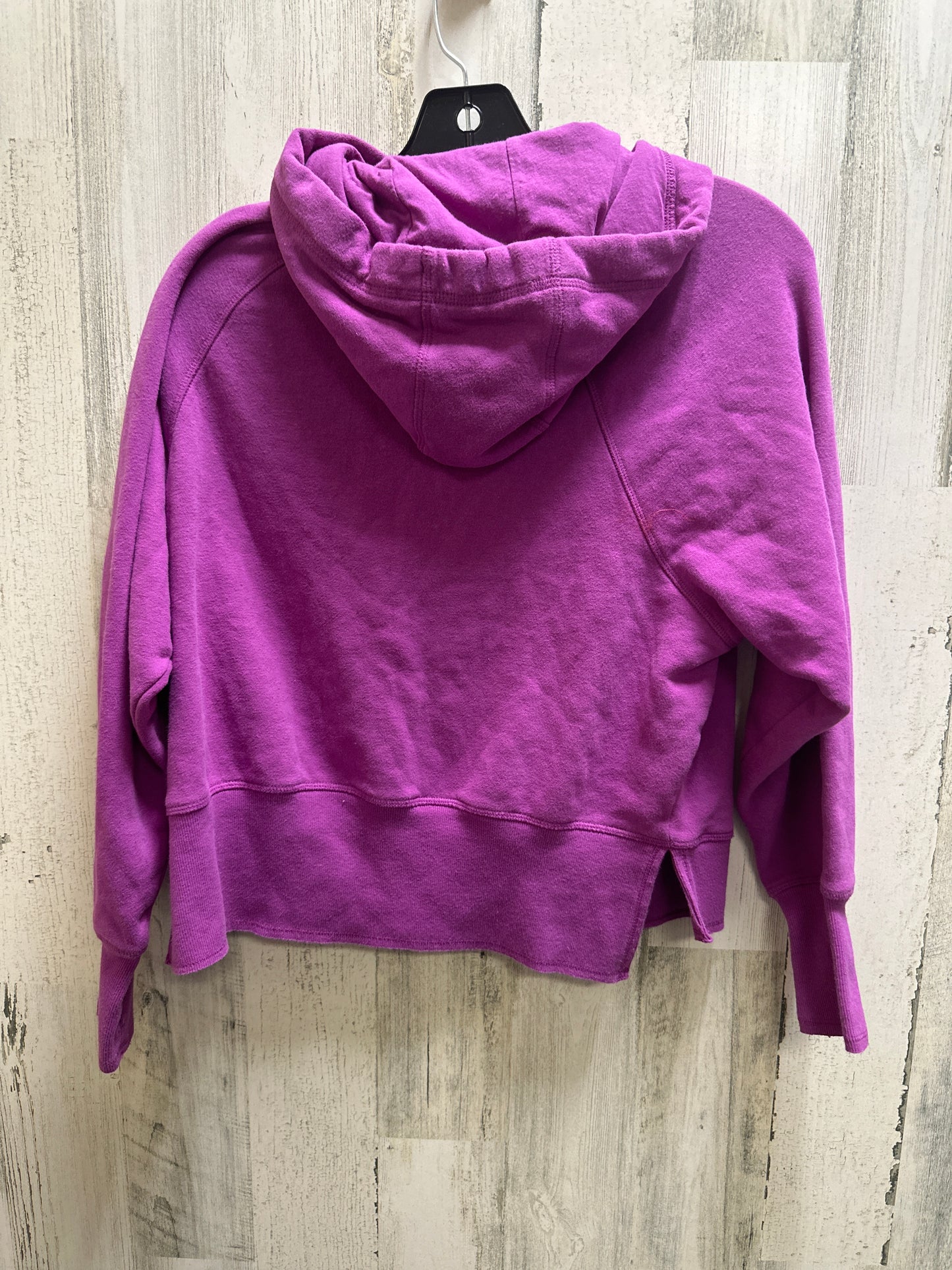 Purple Athletic Sweatshirt Hoodie Calvin Klein Performance, Size Xs