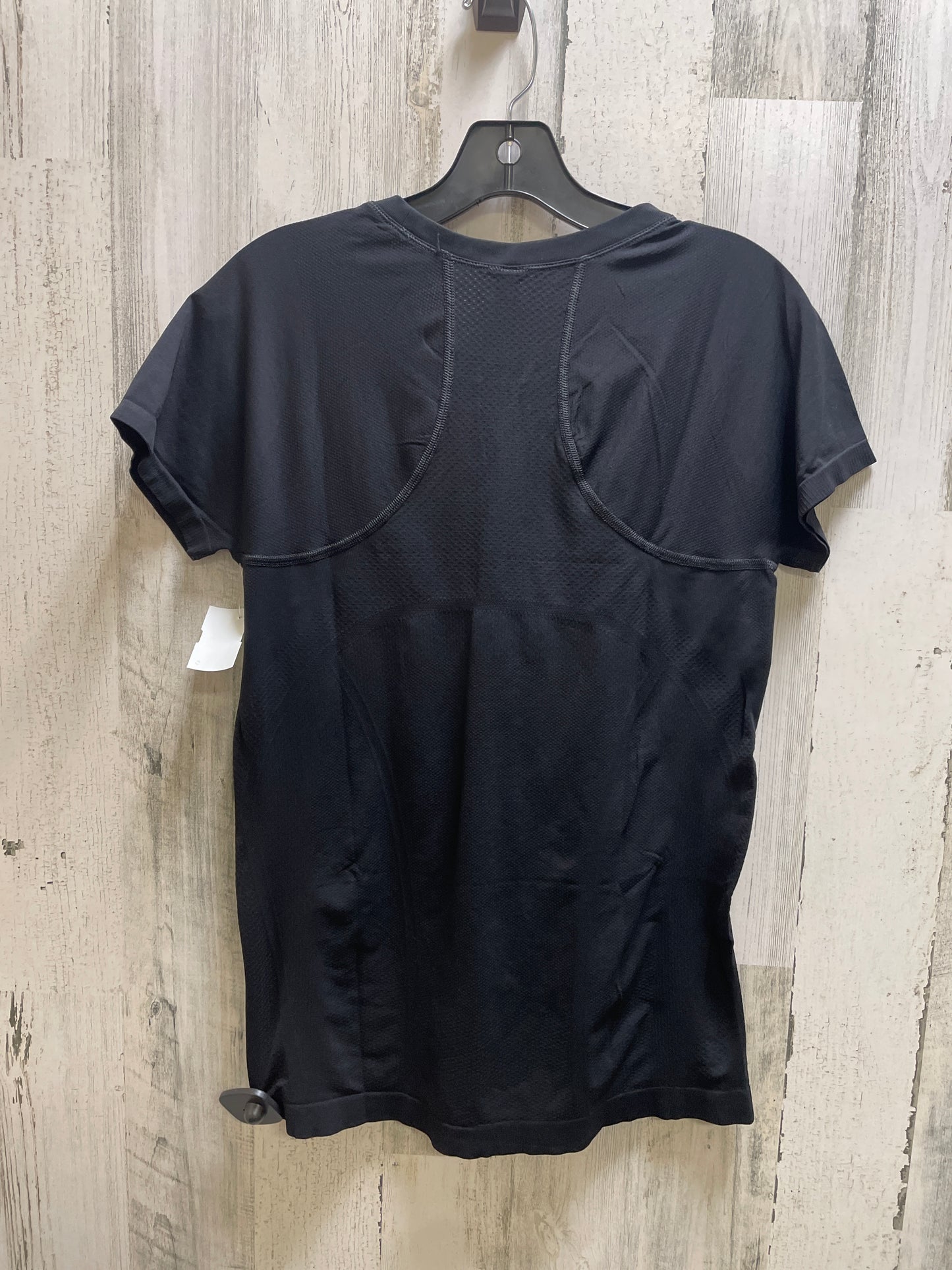 Black Top Short Sleeve Basic Athleta, Size L