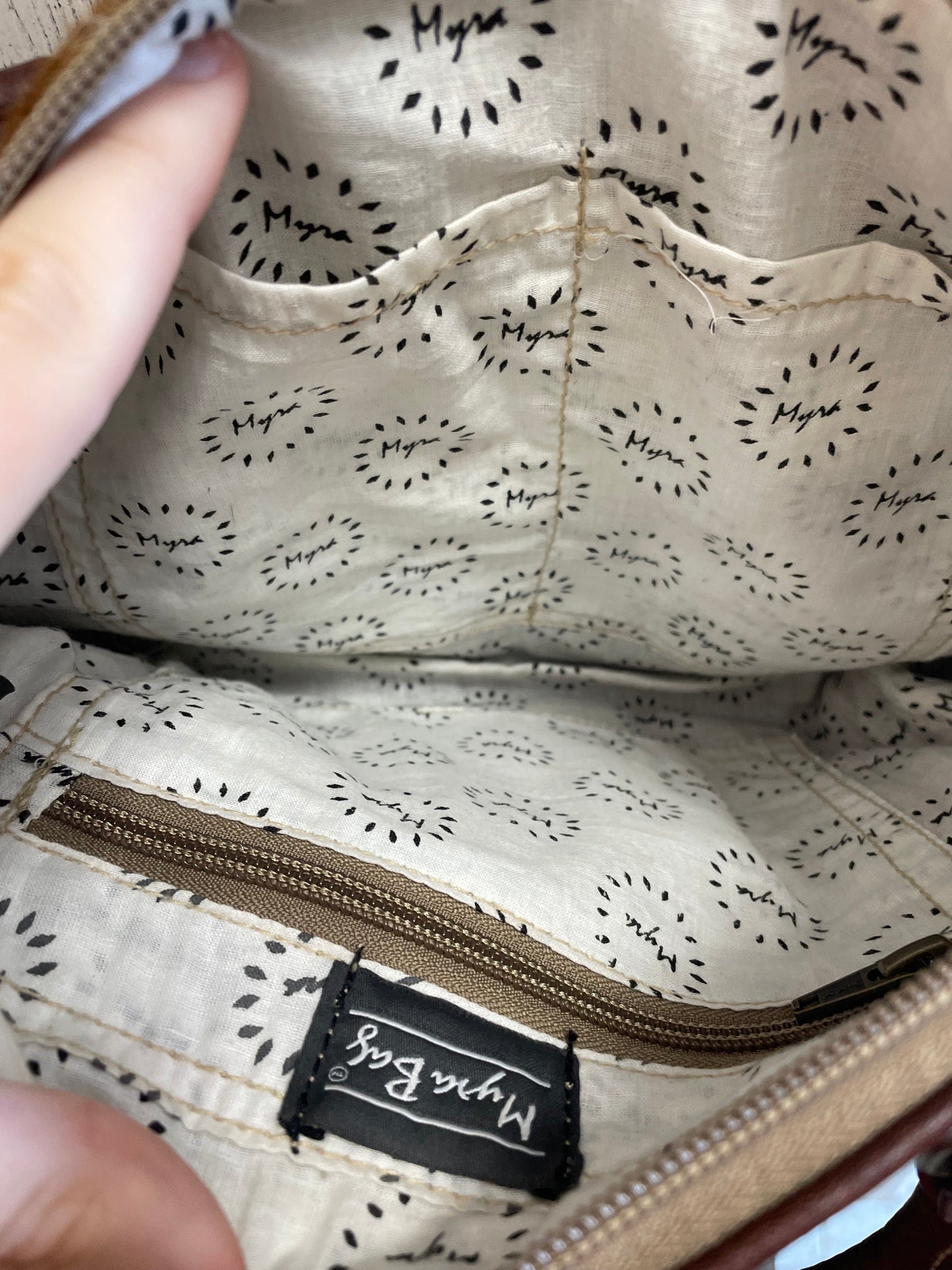 Handbag By Myra, Size: Medium