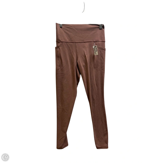 Athletic Leggings By Athleta In Brown, Size: S