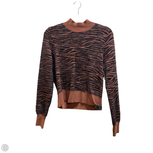 Sweater By Express In Animal Print, Size: M