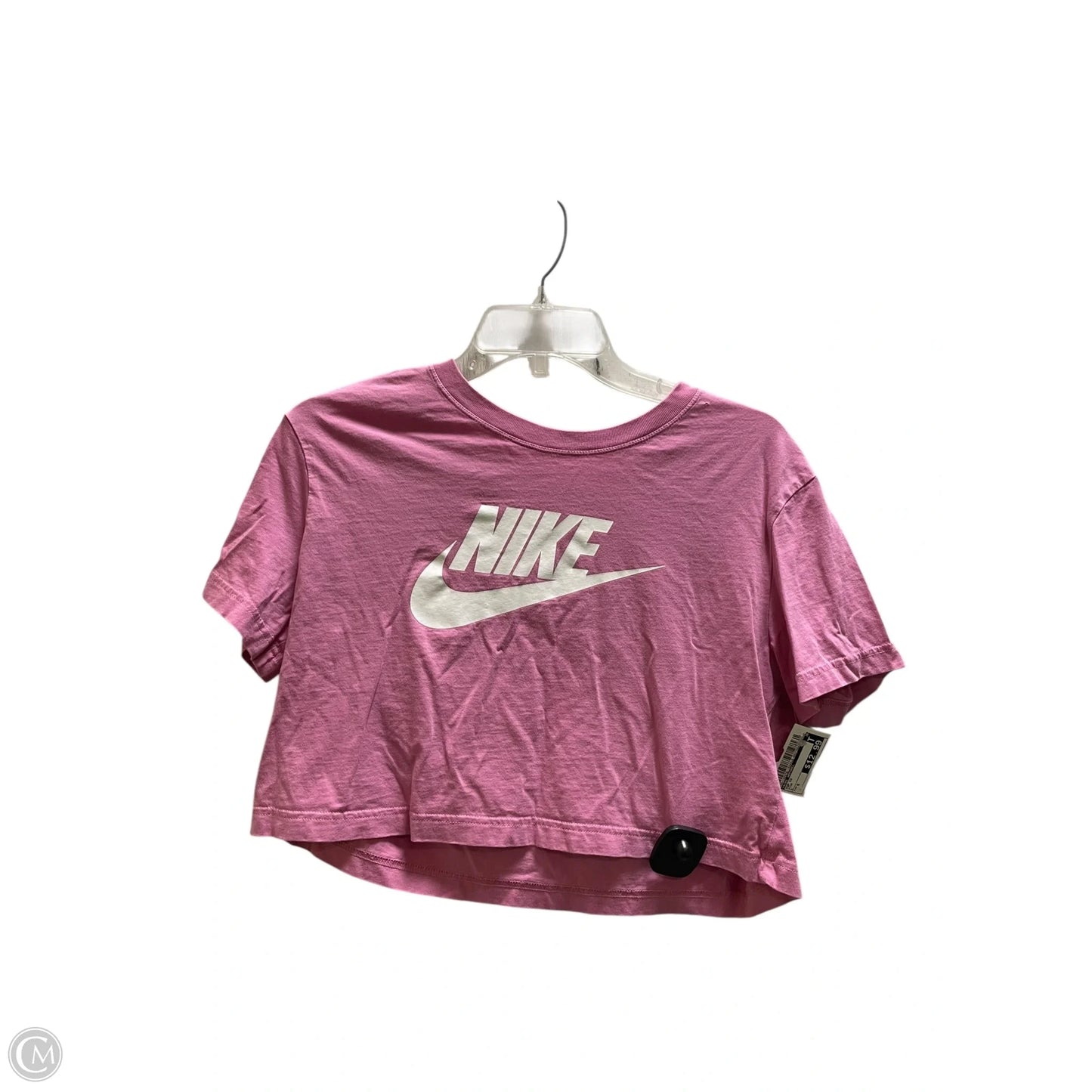 Top Short Sleeve By Nike Apparel In Pink, Size: S