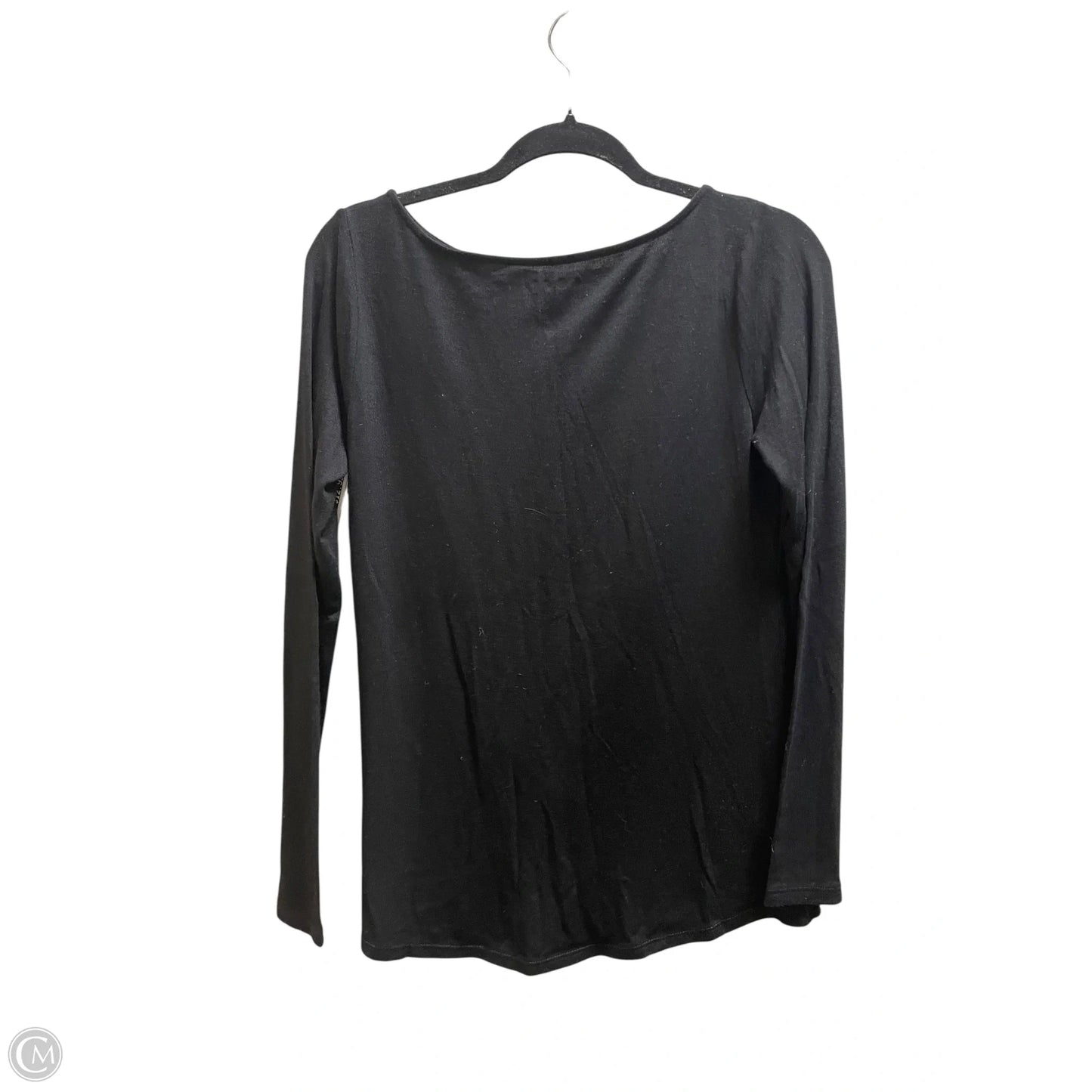 Top Long Sleeve By Loft In Black, Size: S