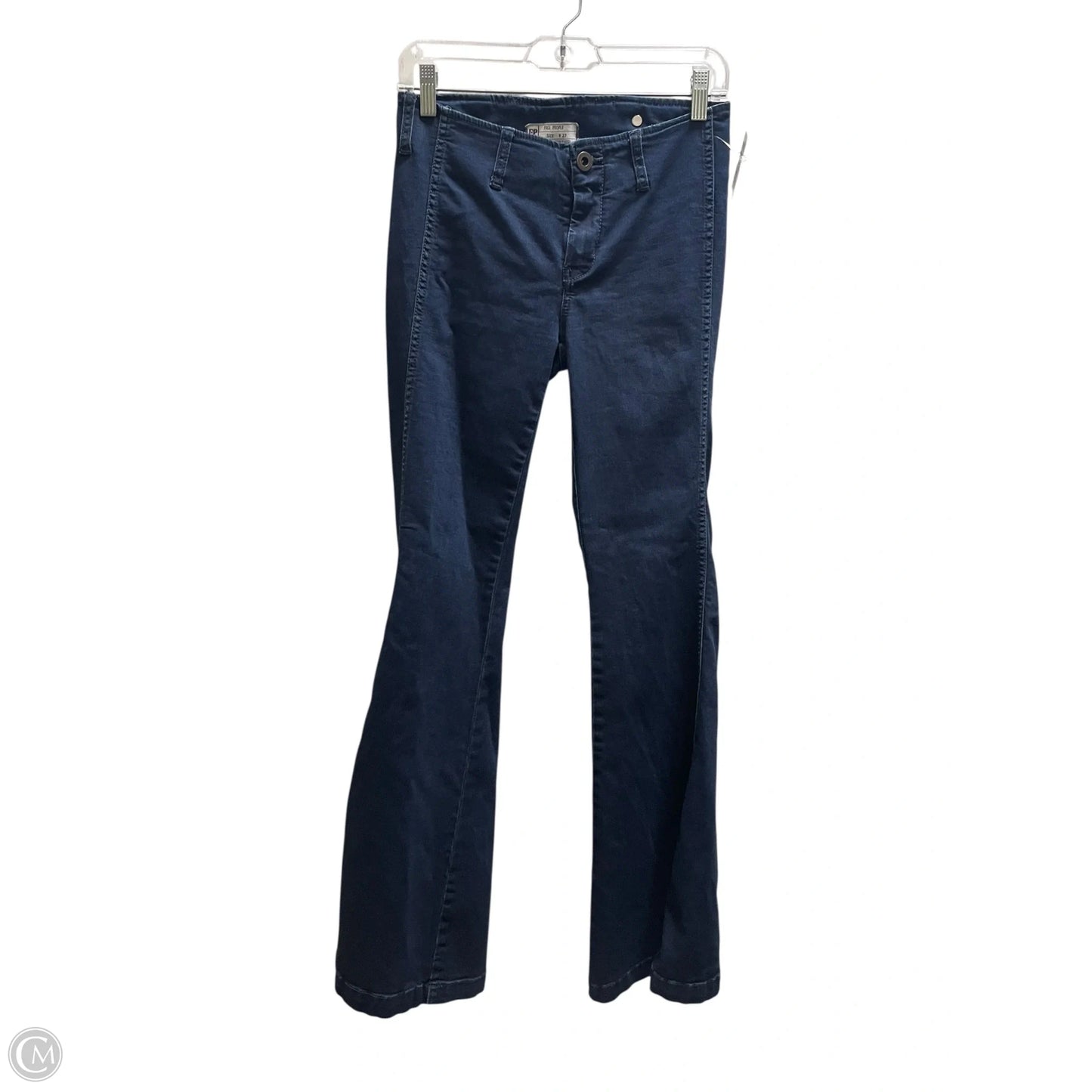 Jeans Wide Leg By Free People In Blue Denim, Size: 4