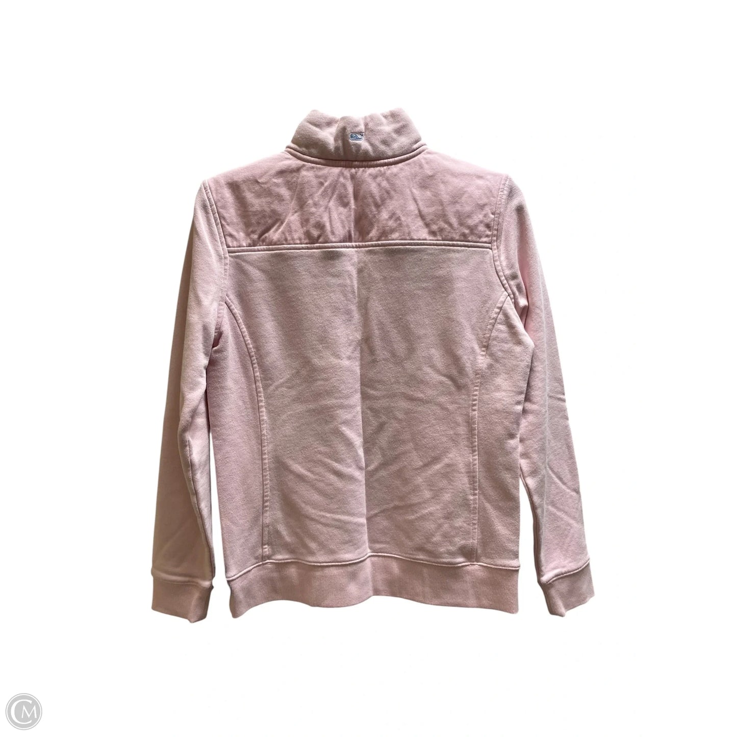 Sweatshirt Collar By Vineyard Vines In Pink, Size: S