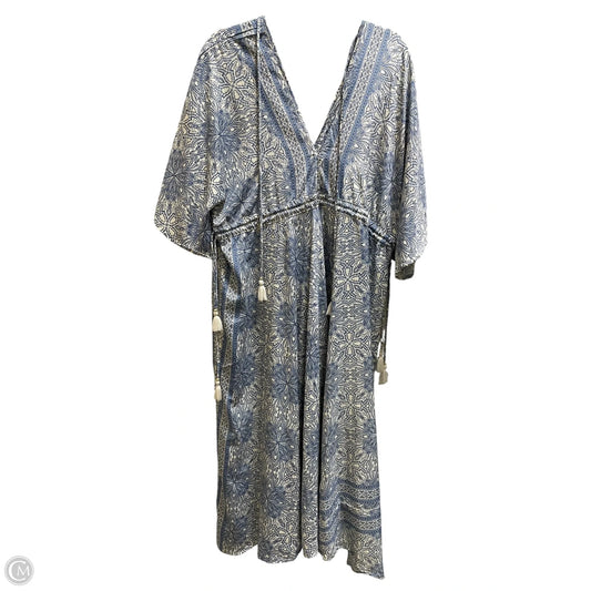 Dress Casual Maxi By Clothes Mentor In Blue, Size: M