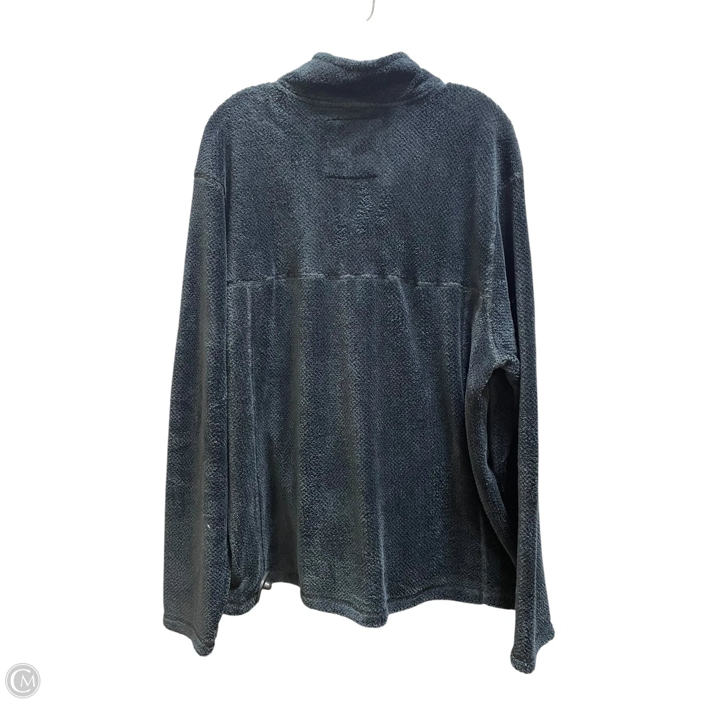 Sweatshirt Collar By Clothes Mentor In Grey, Size: Xl