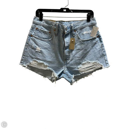 Shorts By Levis In Blue Denim, Size: 12