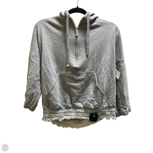 Jacket Designer By Kate Spade In Grey, Size: L