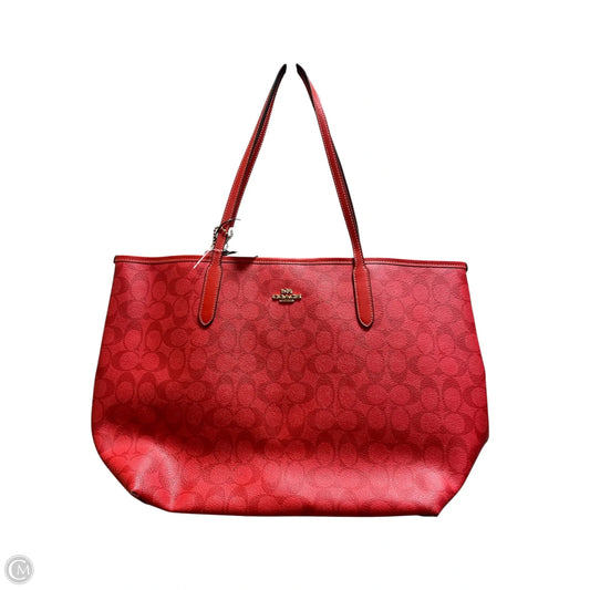 Handbag Designer By Coach, Size: Large