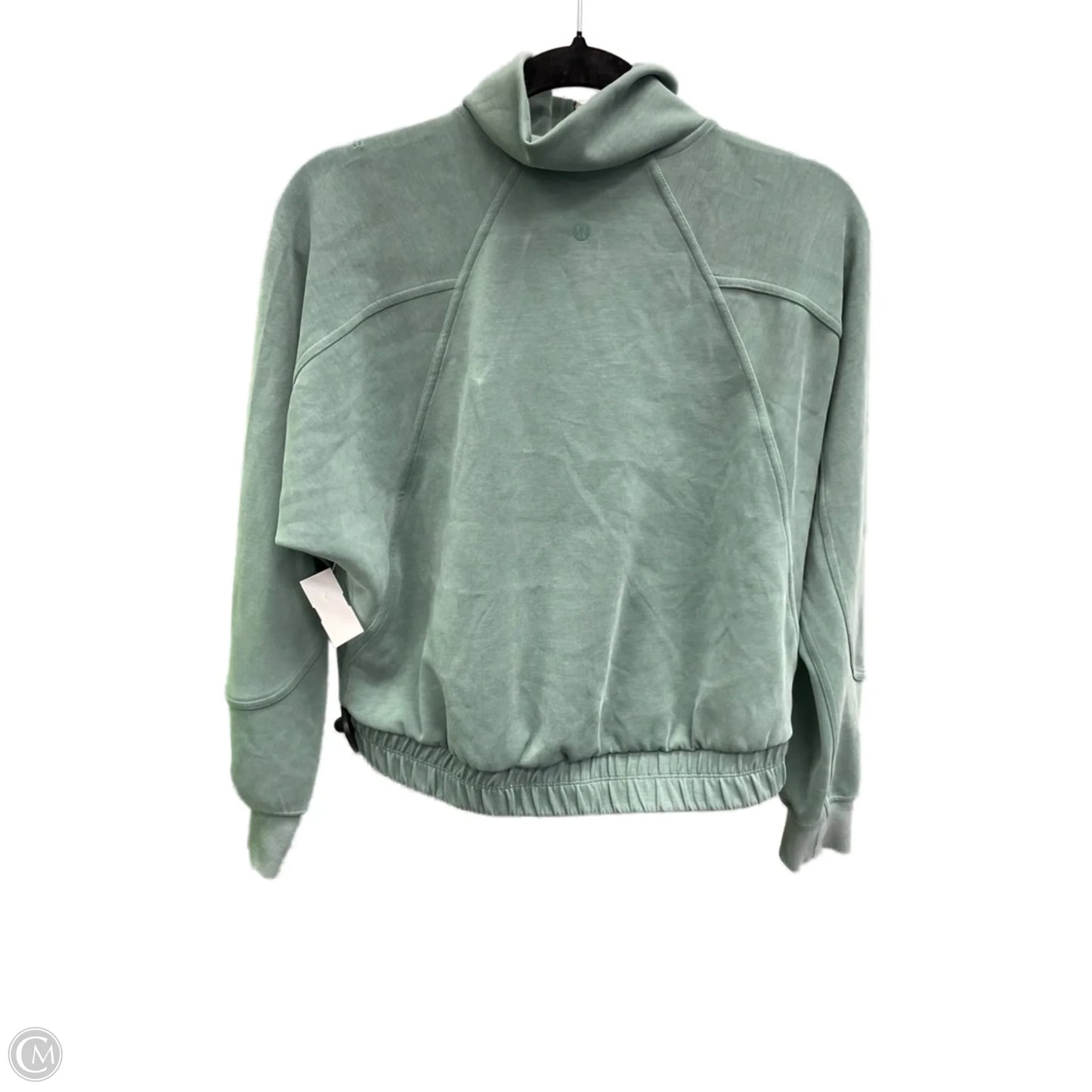 Athletic Jacket By Lululemon In Green, Size: 4