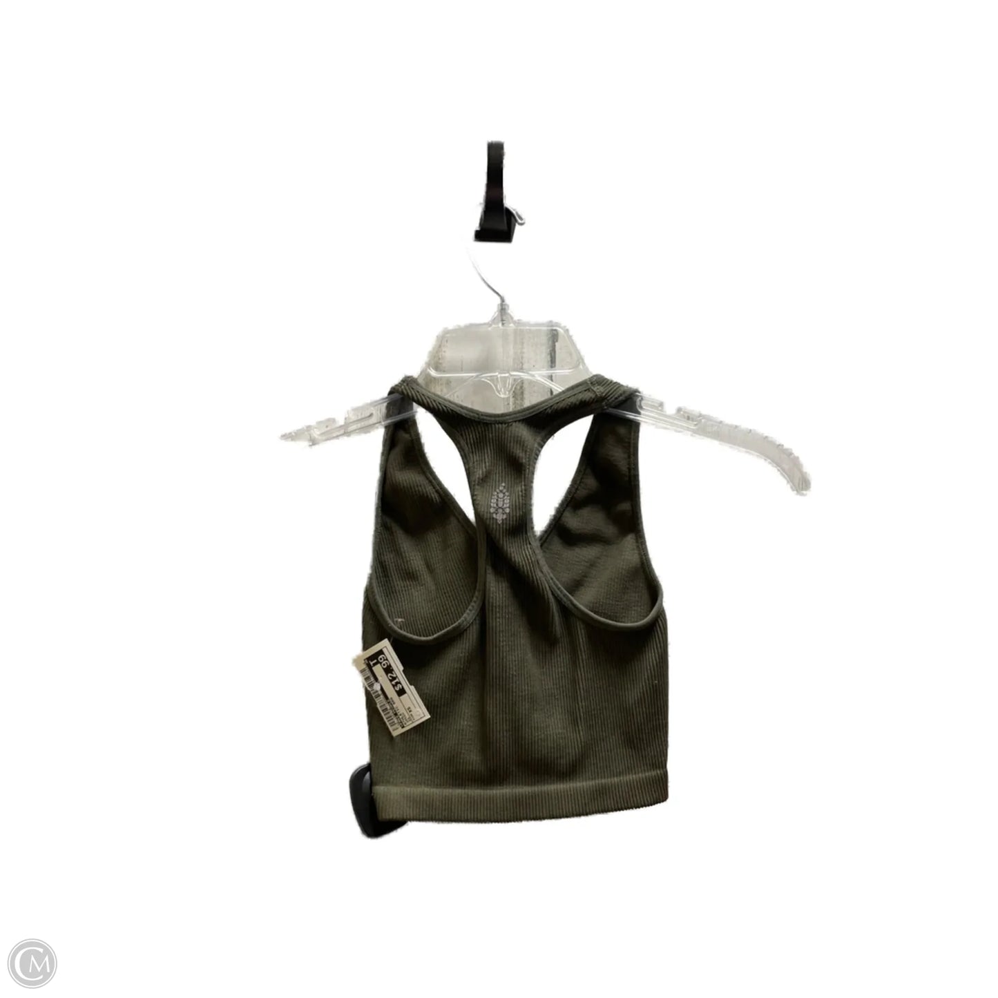 Athletic Bra By Free People In Green, Size: Xs