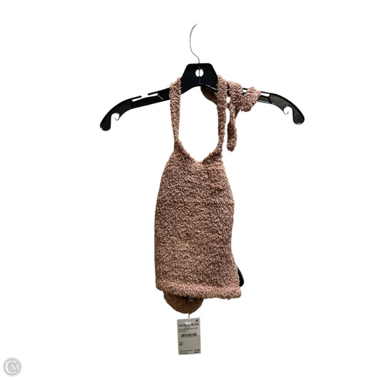 Top Sleeveless By Skims In Brown, Size: L