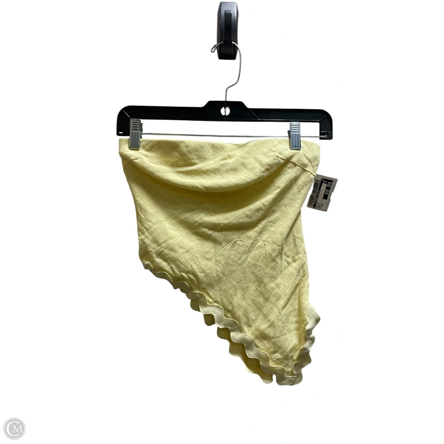 Top Short Sleeve By Clothes Mentor In Yellow, Size: Xs