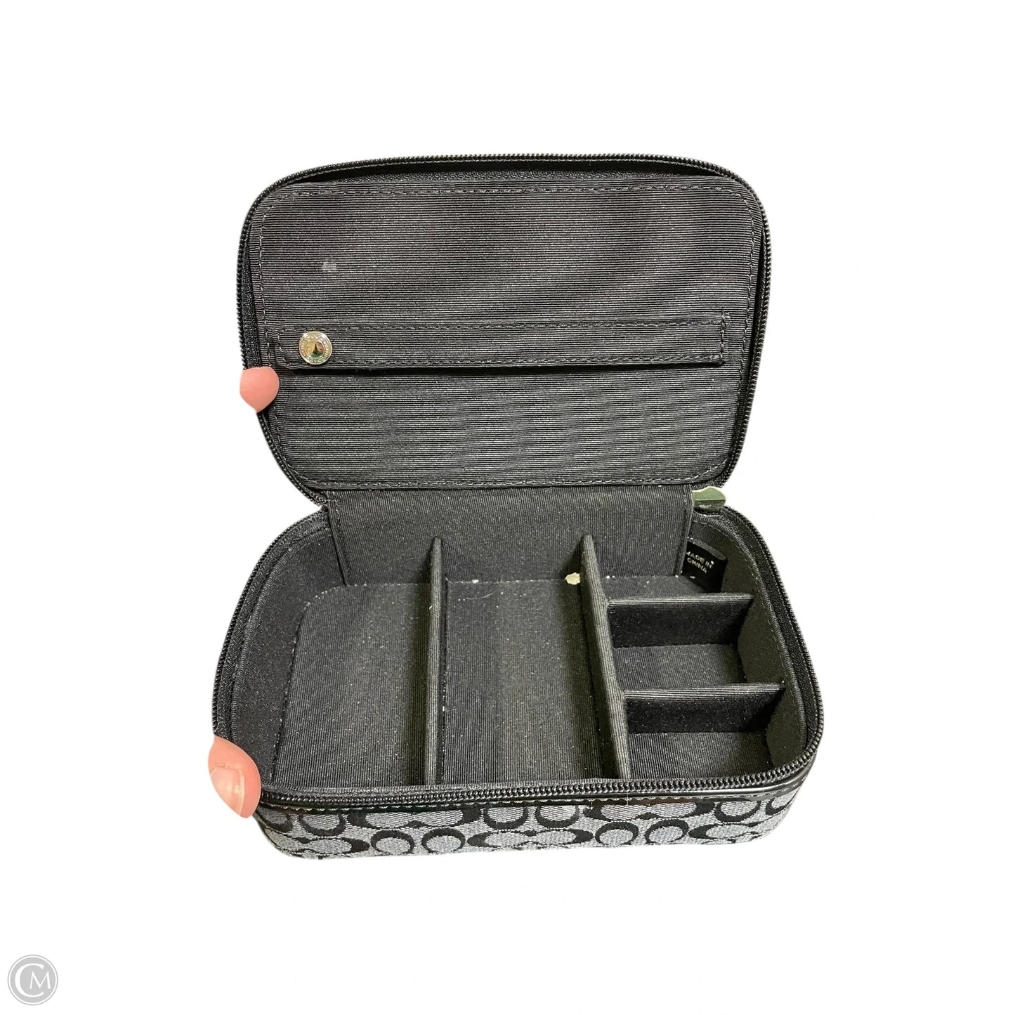 Makeup Bag Designer By Coach, Size: Small