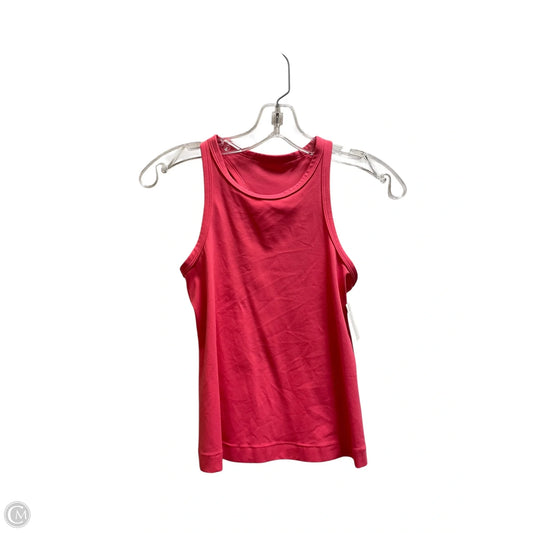 Athletic Tank Top By Lululemon In Pink, Size: S