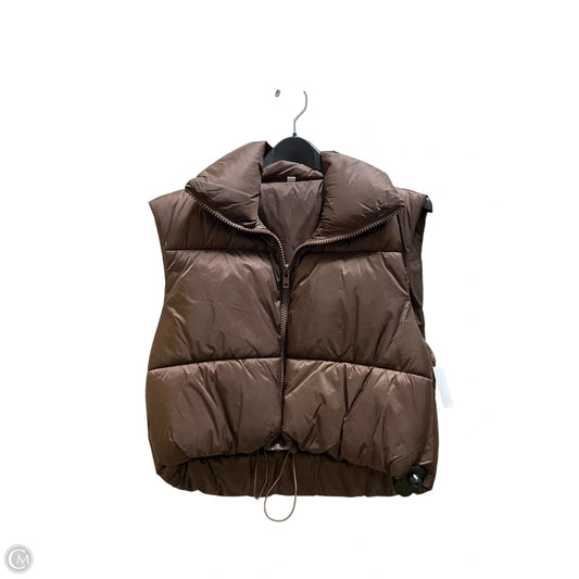 Vest Other By Clothes Mentor In Brown, Size: M