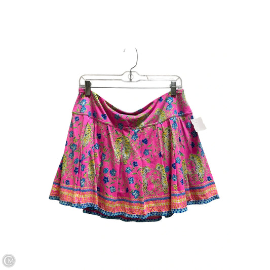 Skort Designer By Lilly Pulitzer In Multi-colored, Size: L