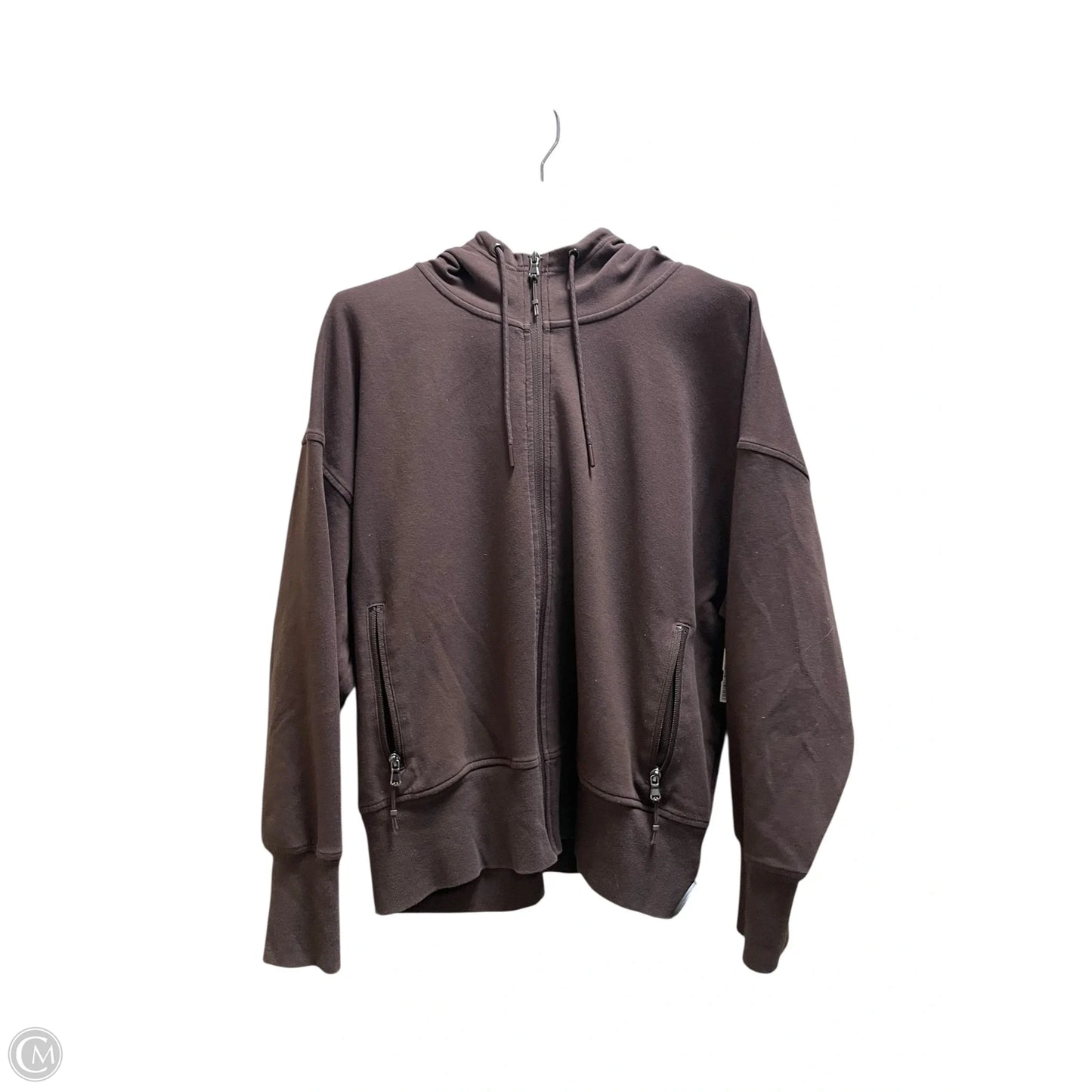 Jacket Fleece By Old Navy In Brown, Size: Xl