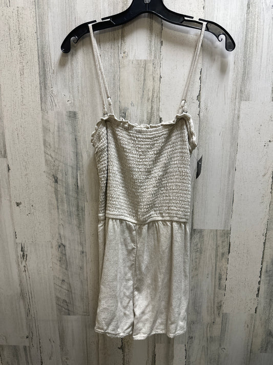 Tan Romper Abercrombie And Fitch, Size L