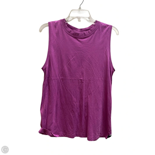 Athletic Tank Top By Lululemon In Purple, Size: M