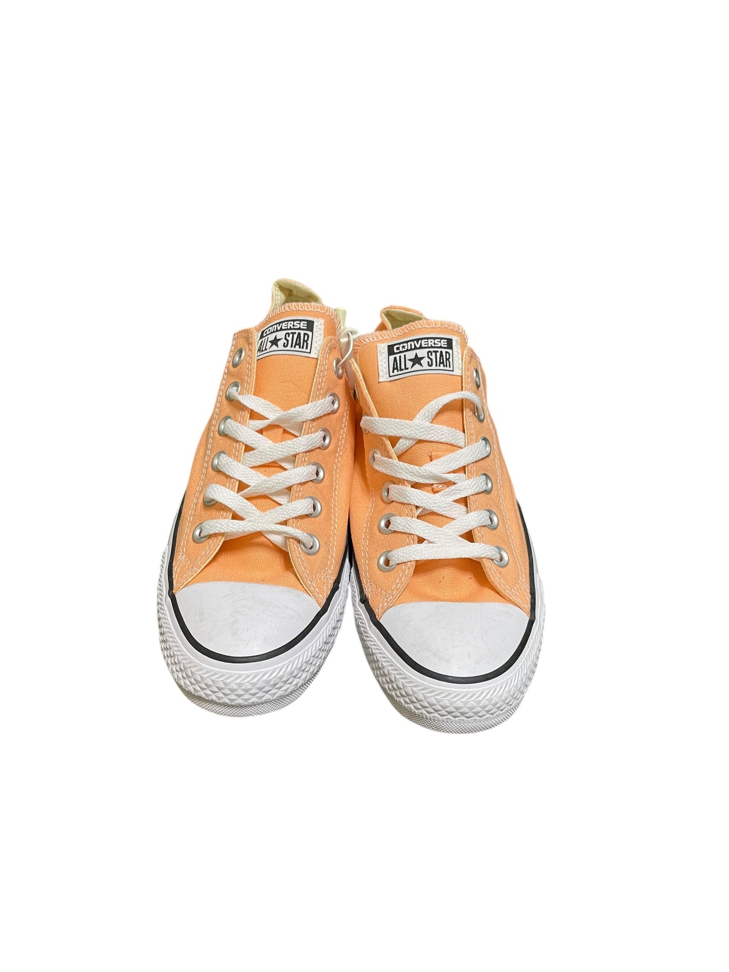 Shoes Sneakers By Converse In Orange, Size: 9