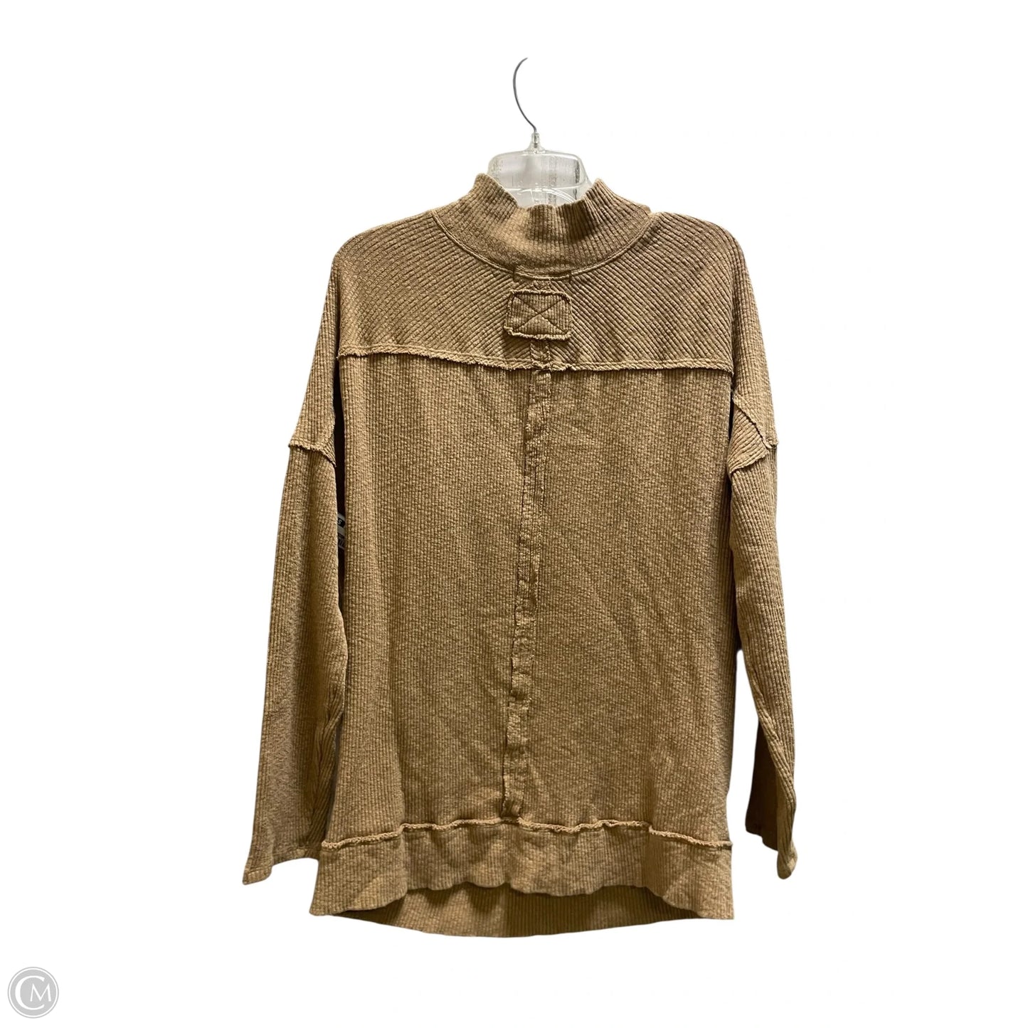 Top Long Sleeve By We The Free In Tan, Size: S