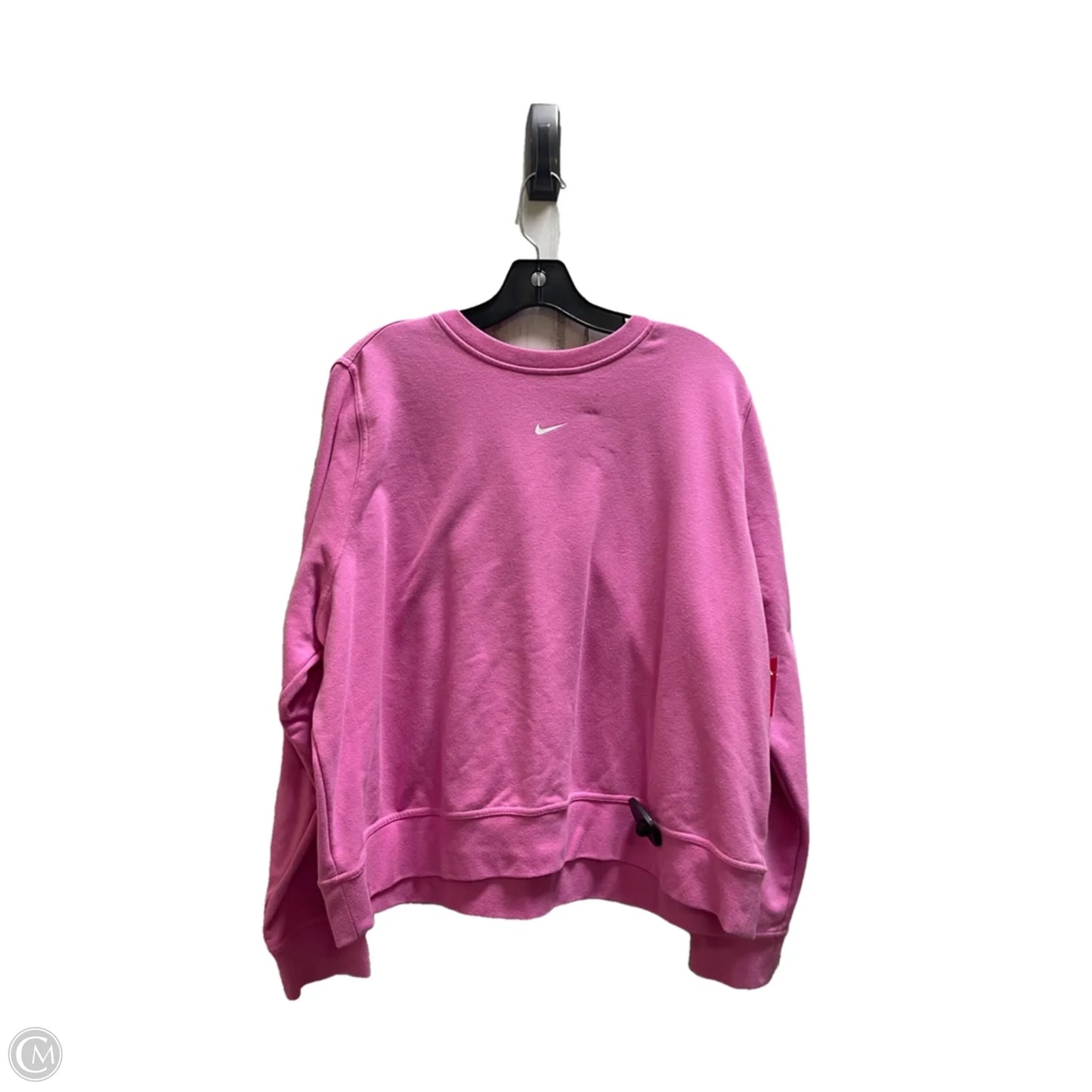 Top Long Sleeve By Nike Apparel In Pink, Size: 2x
