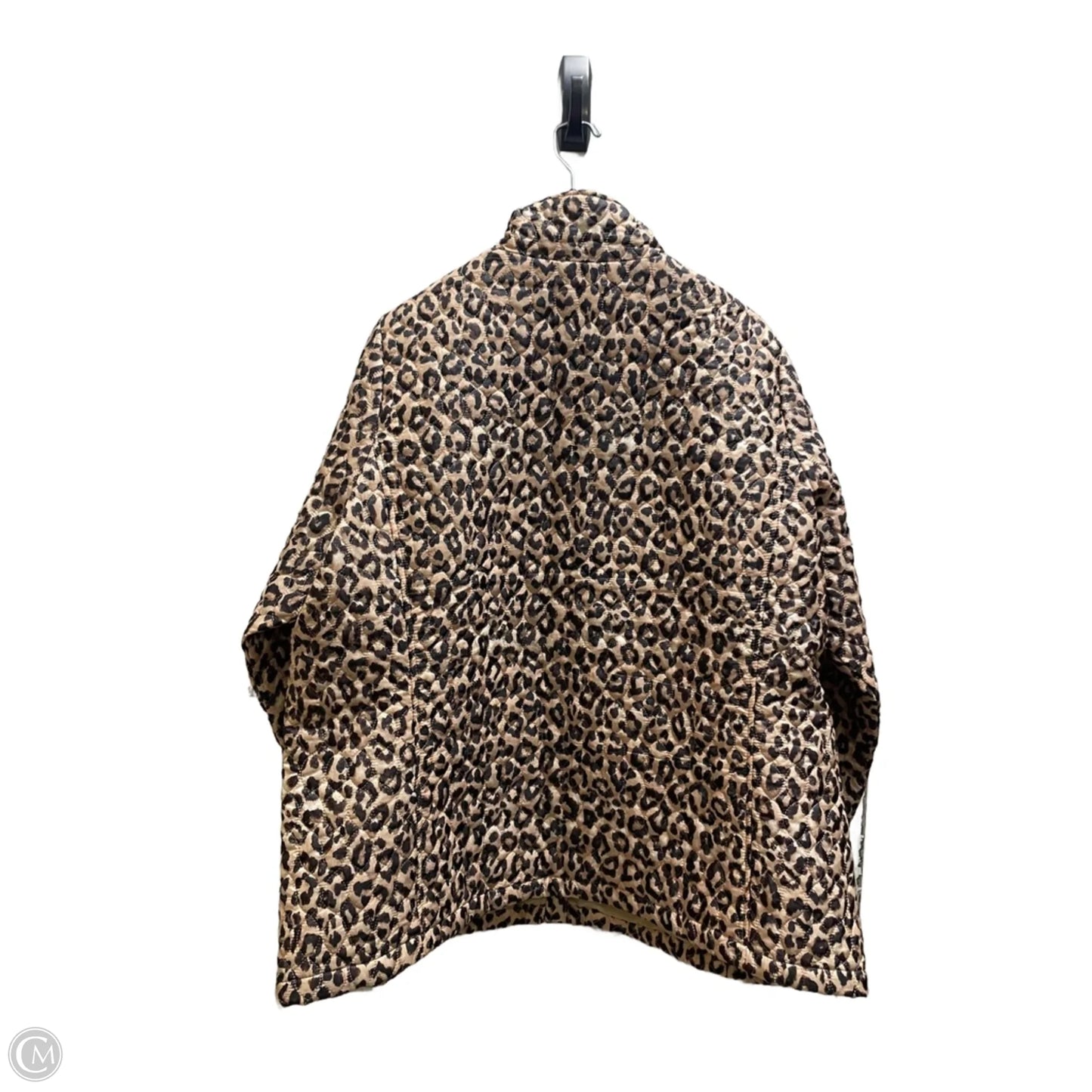 Jacket Puffer & Quilted By Lands End In Animal Print, Size: 2x