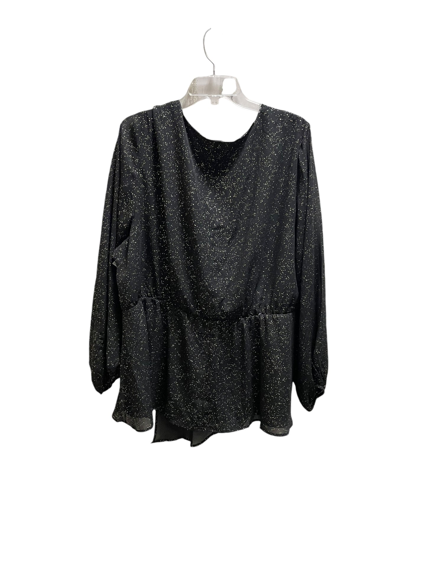 Top Long Sleeve By Lane Bryant In Black, Size: 4