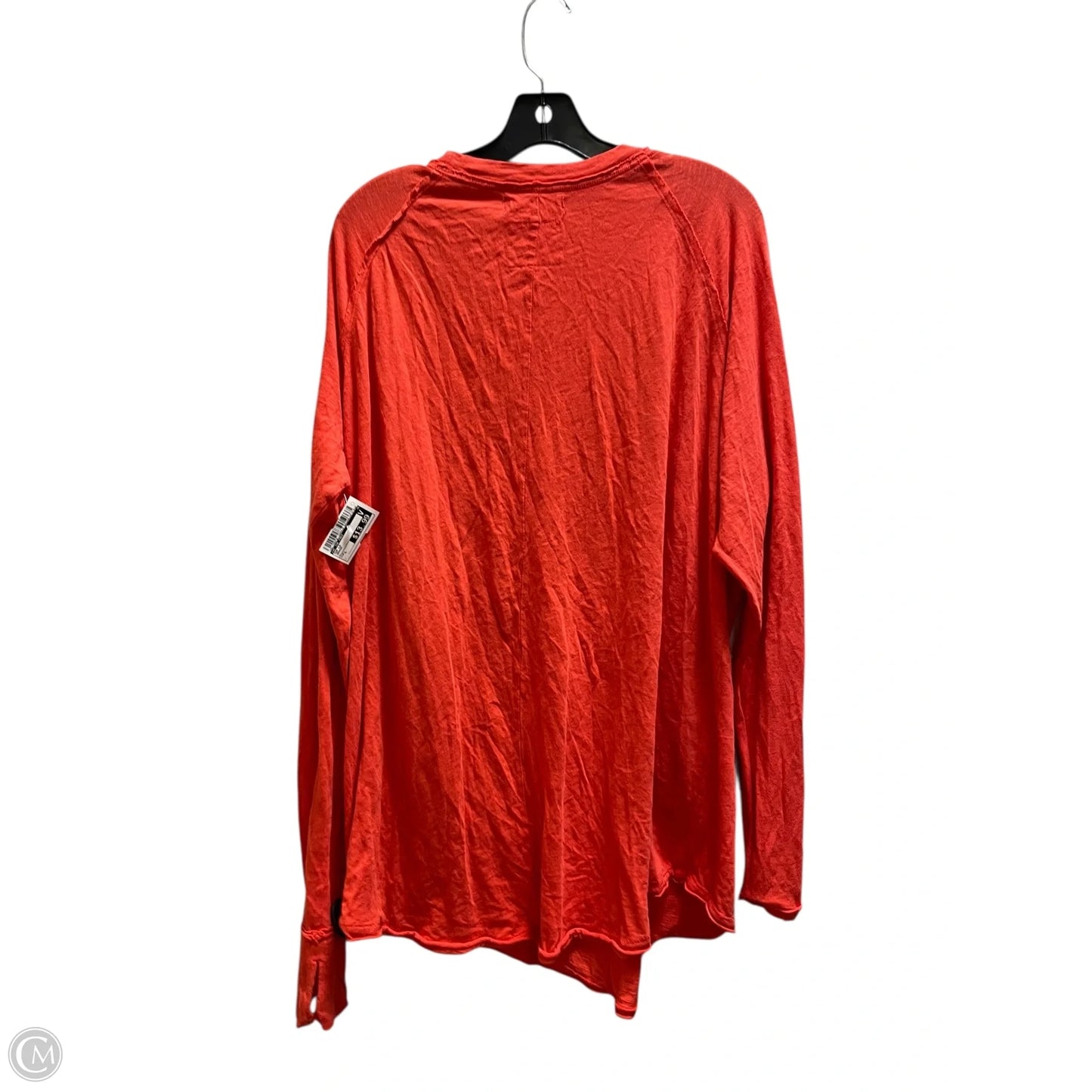 Top Long Sleeve By We The Free In Orange, Size: L