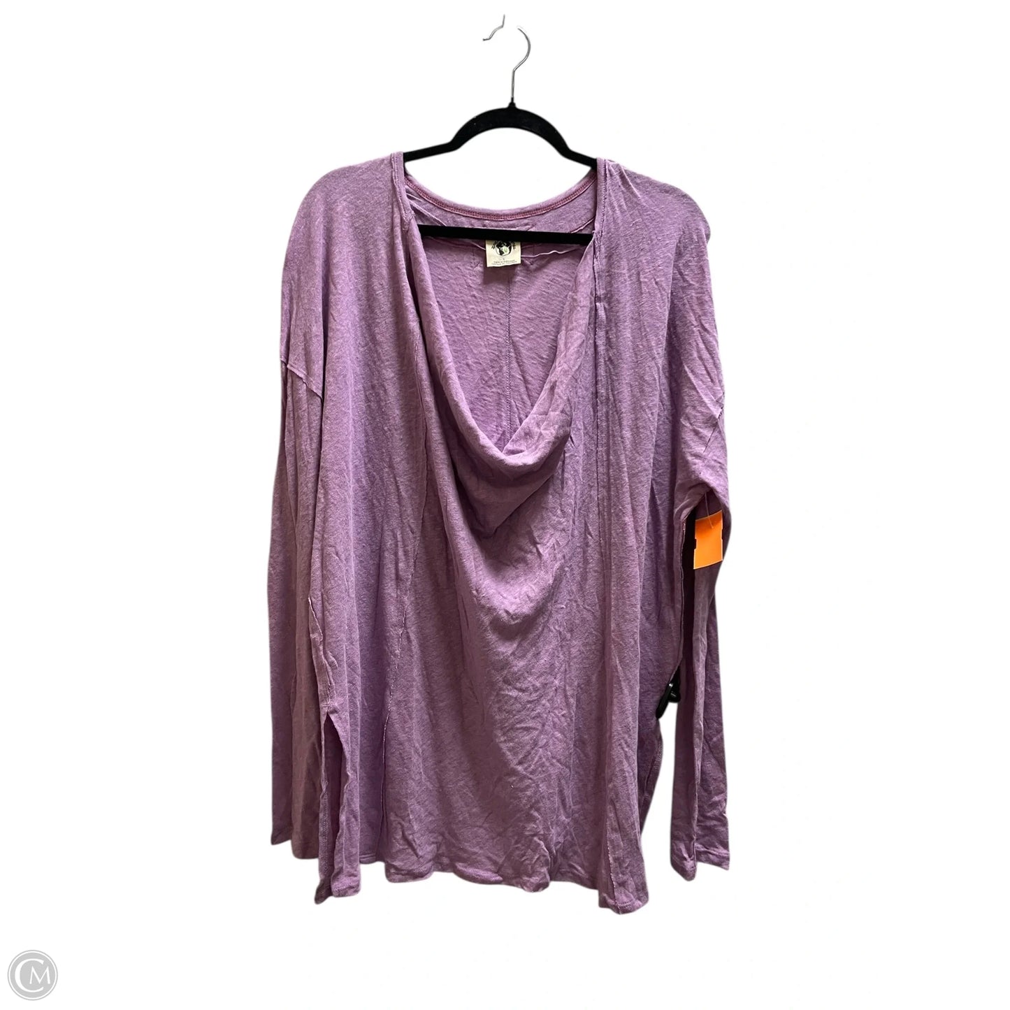 Top Long Sleeve By We The Free In Purple, Size: L