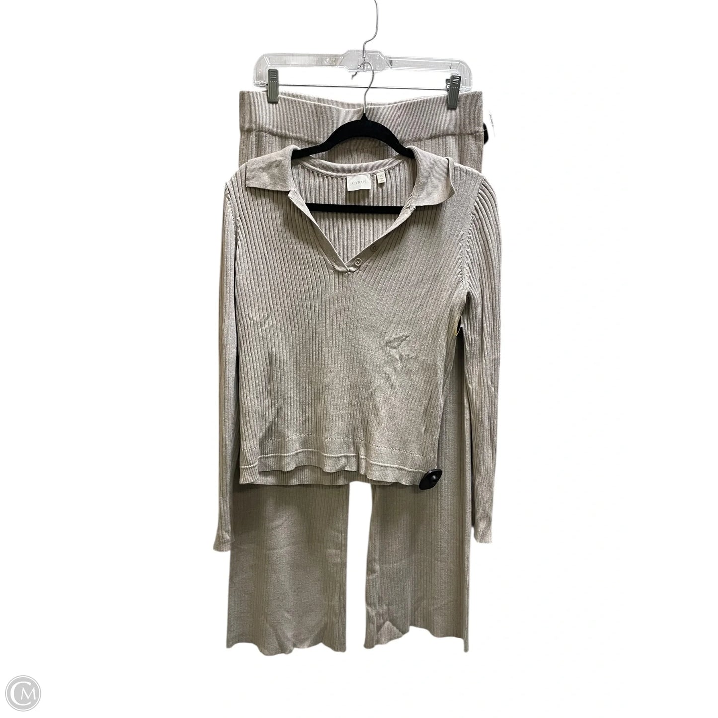 Pants Set 2pc By Cyrus In Tan, Size: M