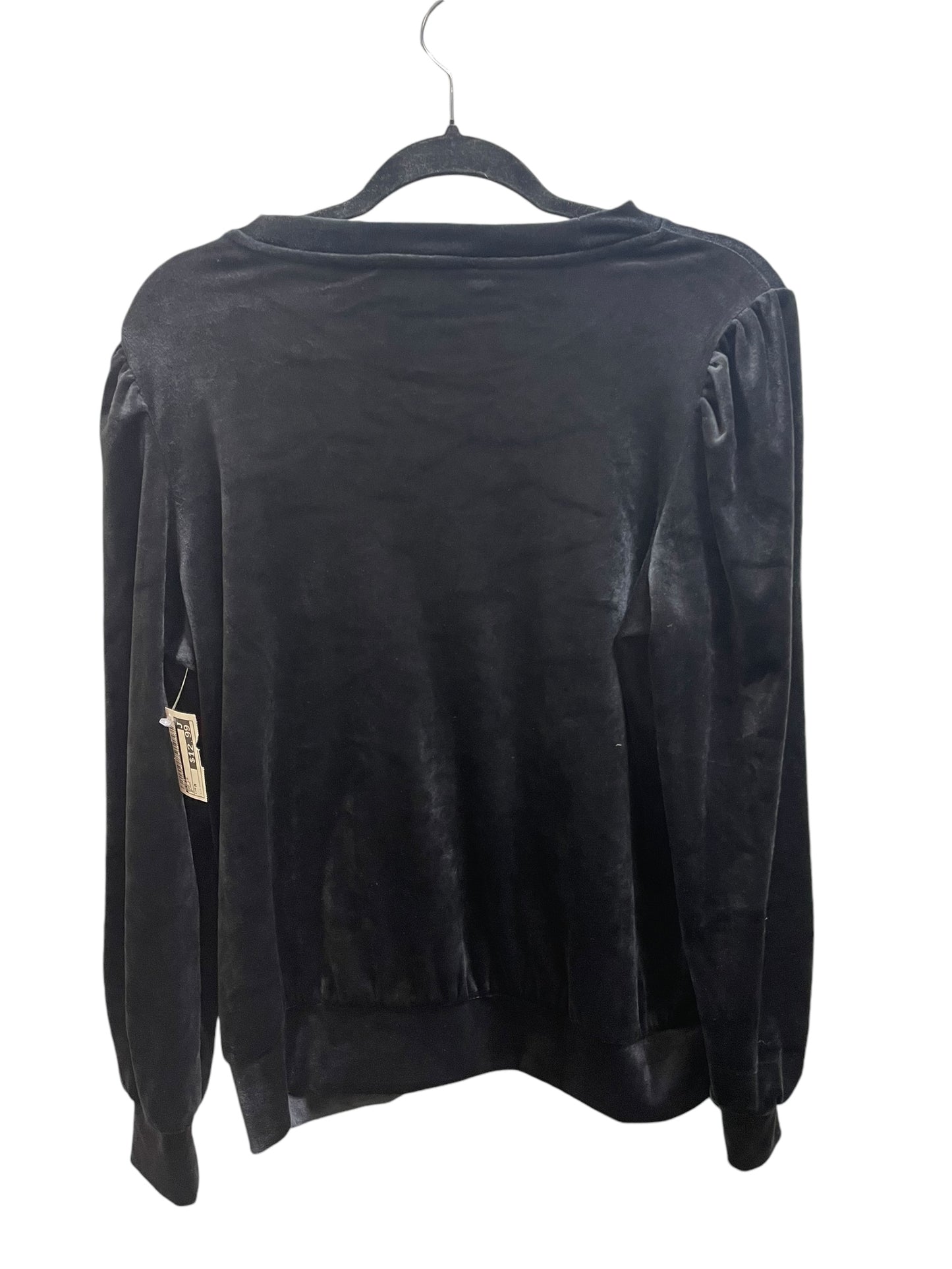 Top Long Sleeve By Loft In Black, Size: M