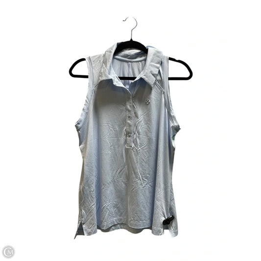 Athletic Tank Top By Lululemon In Blue, Size: L