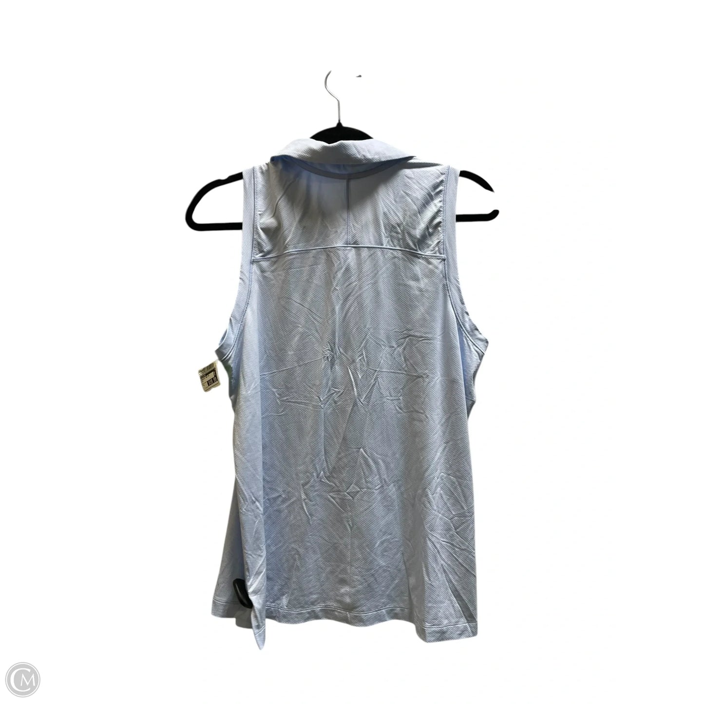 Athletic Tank Top By Lululemon In Blue, Size: L