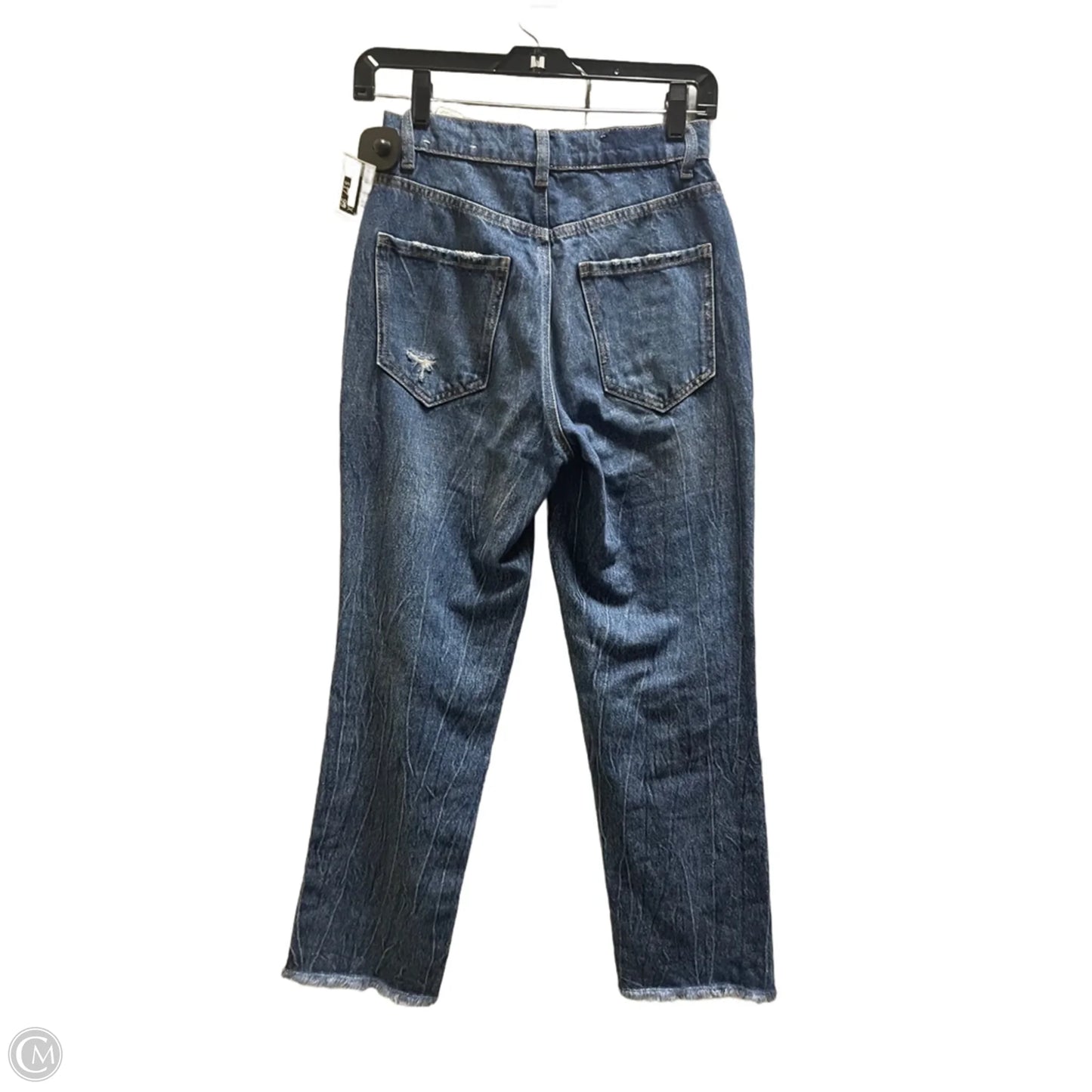 Jeans Straight By Garage In Blue Denim, Size: 0