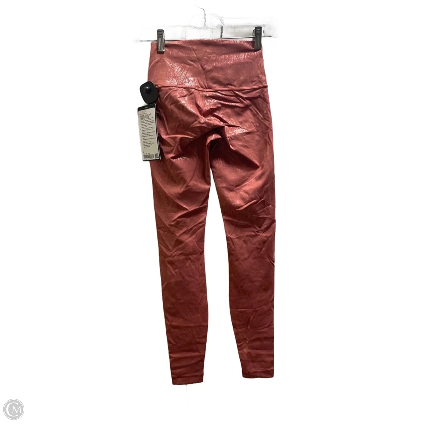 Athletic Leggings By Lululemon In Pink, Size: 2