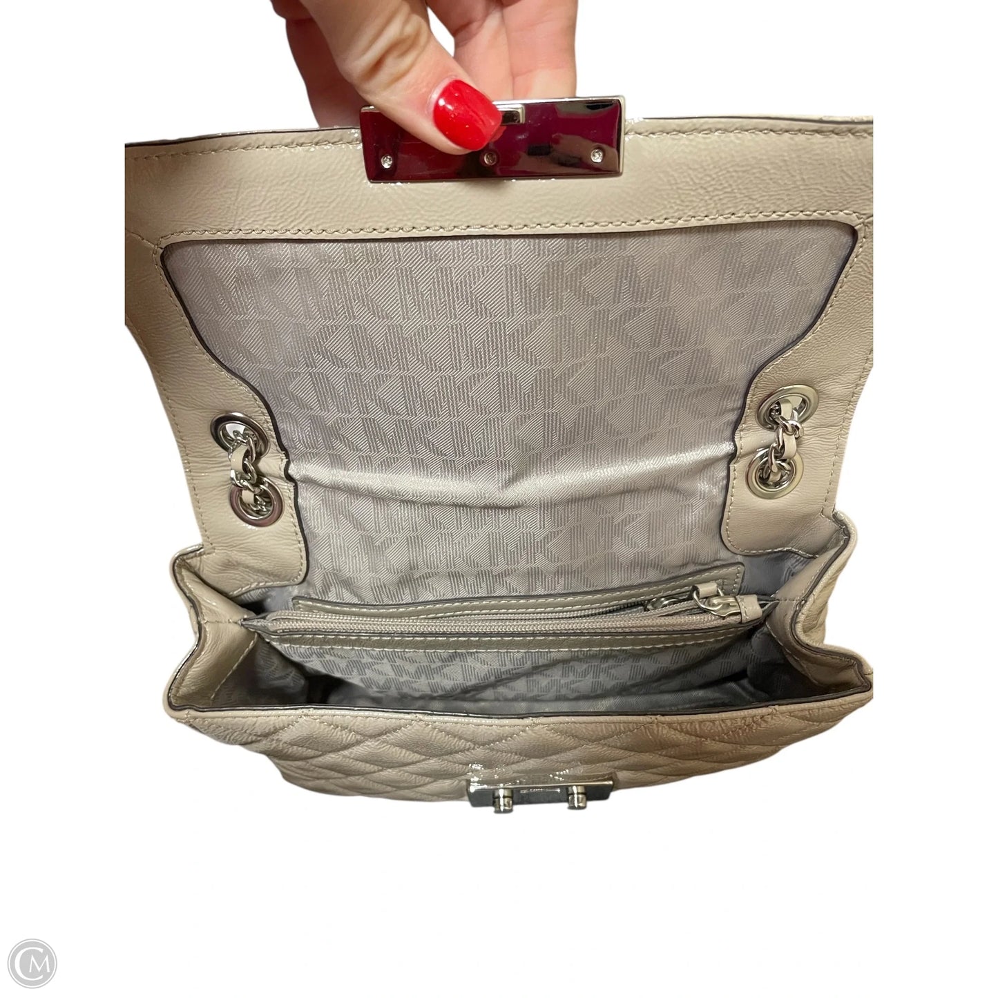 Crossbody Designer By Michael Kors, Size: Medium