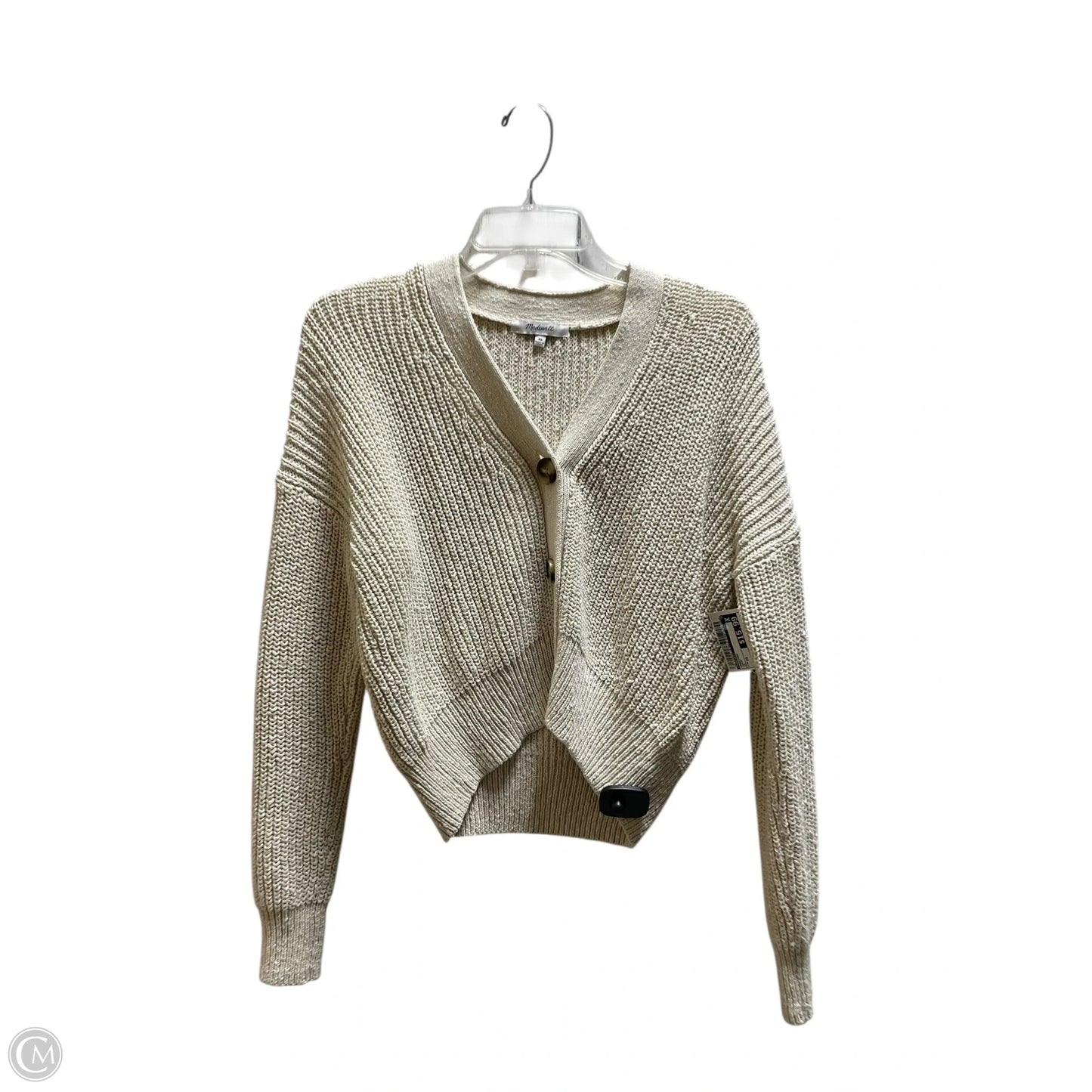 Cardigan By Madewell In Cream, Size: Xs